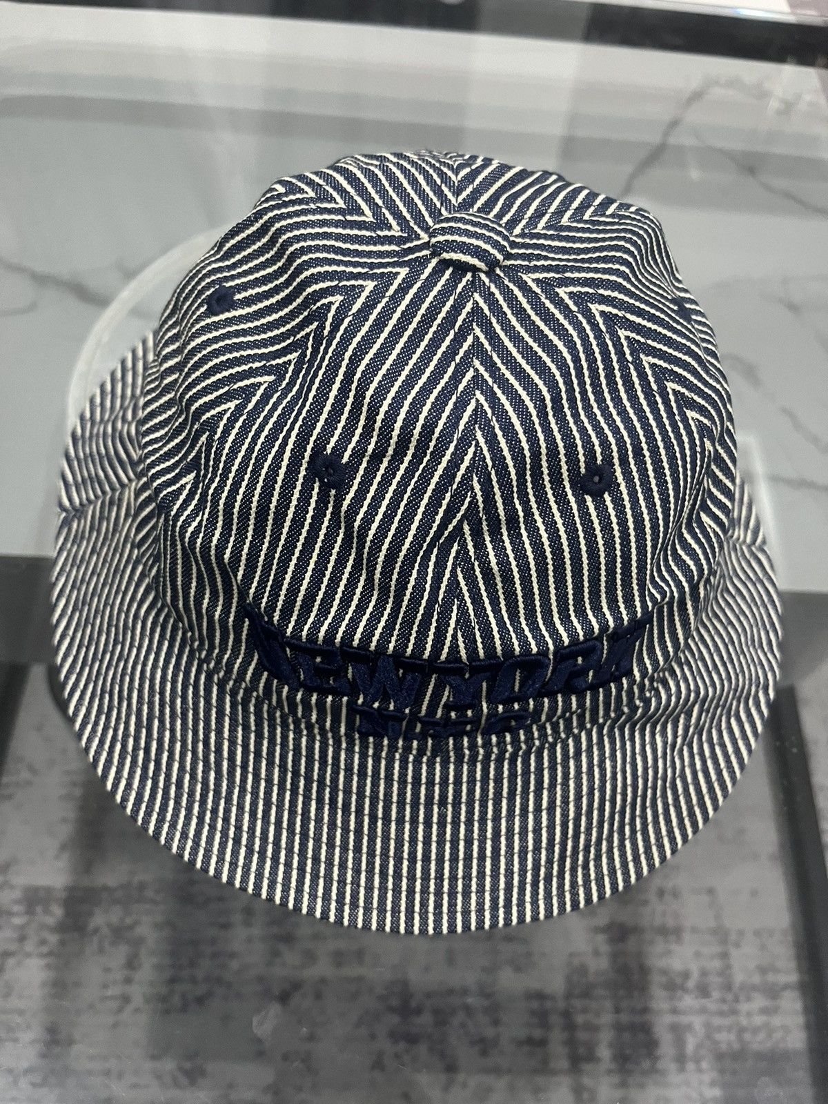 Japanese Brand × Vintage VINTAGE HICKORY BUCKET HAT Size ONE SIZE - 9 Thumbnail