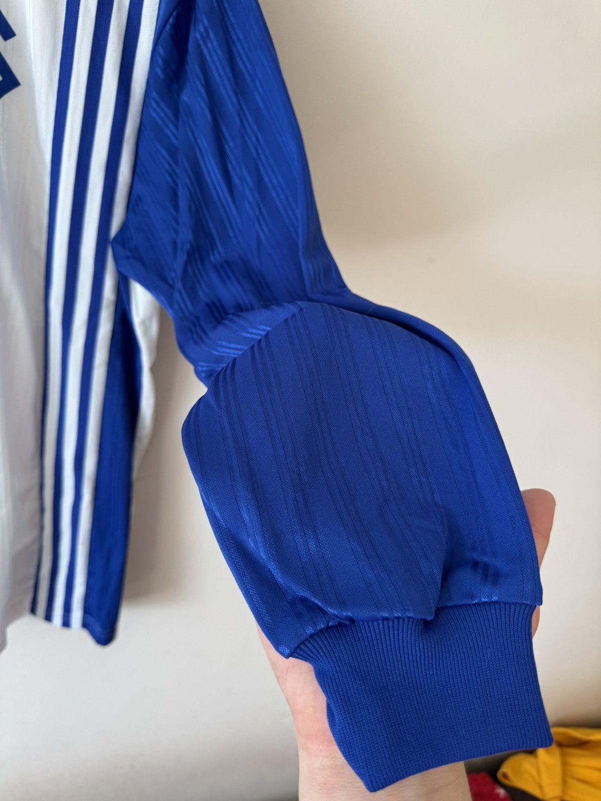 Adidas Vintage Lausanne Sport 1997-1998 Match Worn Soccer Jersey Size US L / EU 52-54 / 3 - 14 Thumbnail