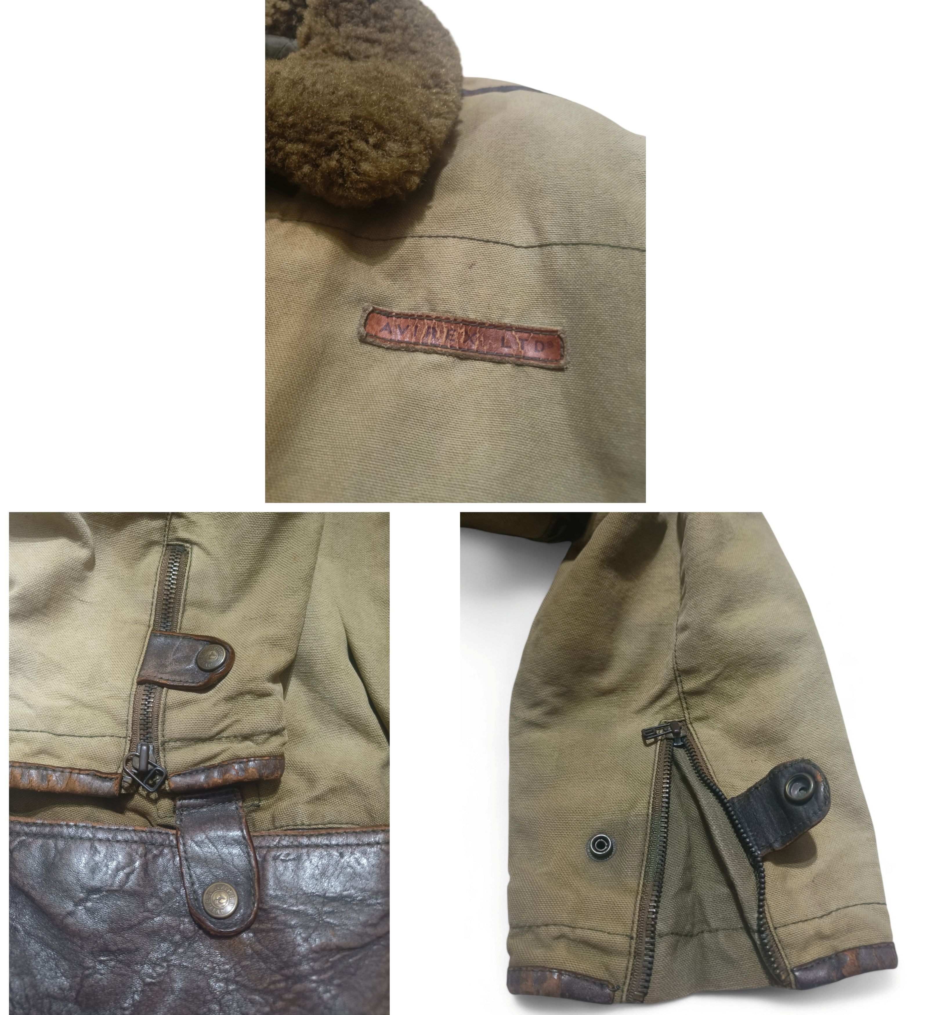 Avirex Vintage AVIREX LTD Military USAAF Flight Distressed Jacket Size US L / EU 52-54 / 3 - 8 Thumbnail