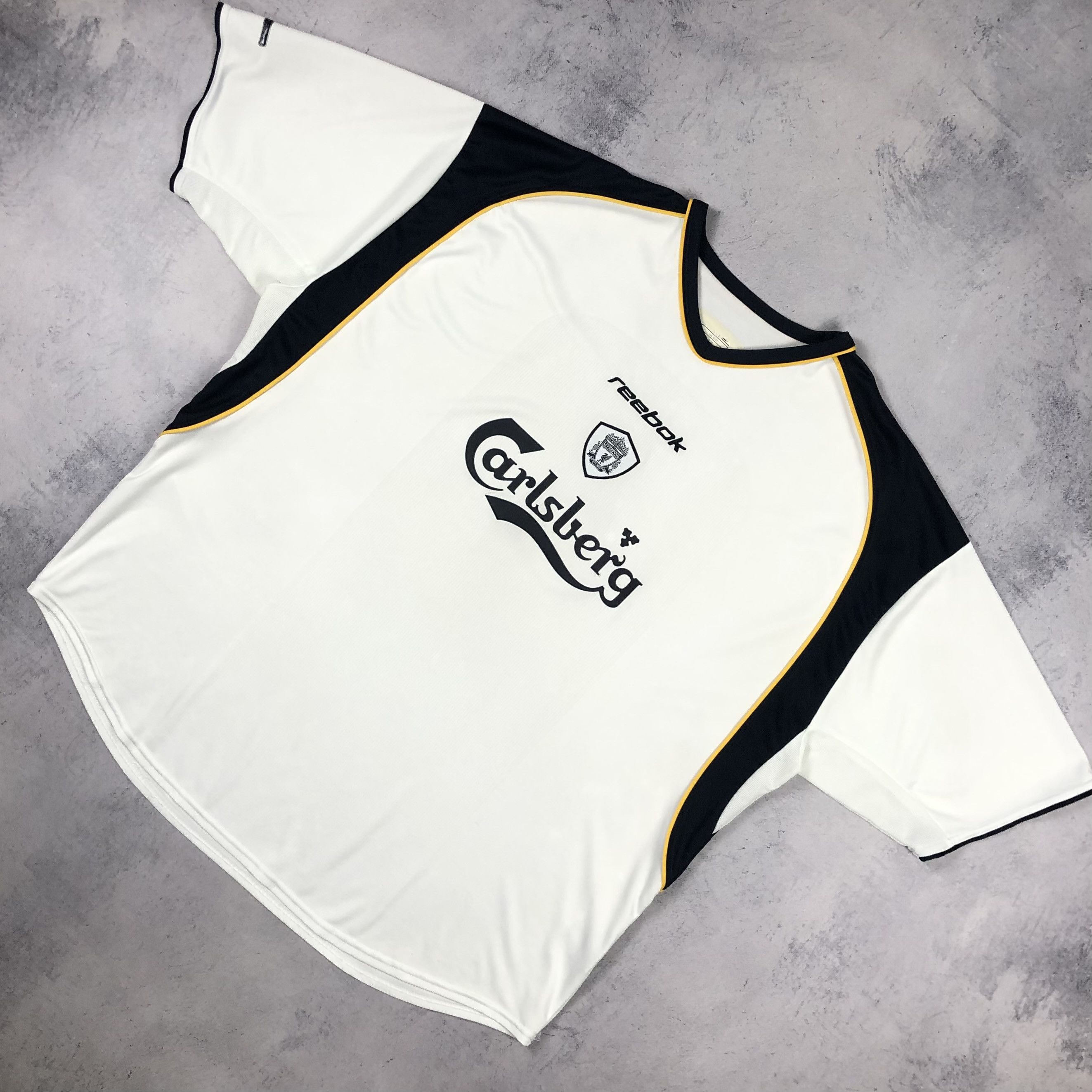 Liverpool 2001-2002 Reebok Away Soccer Jersey
