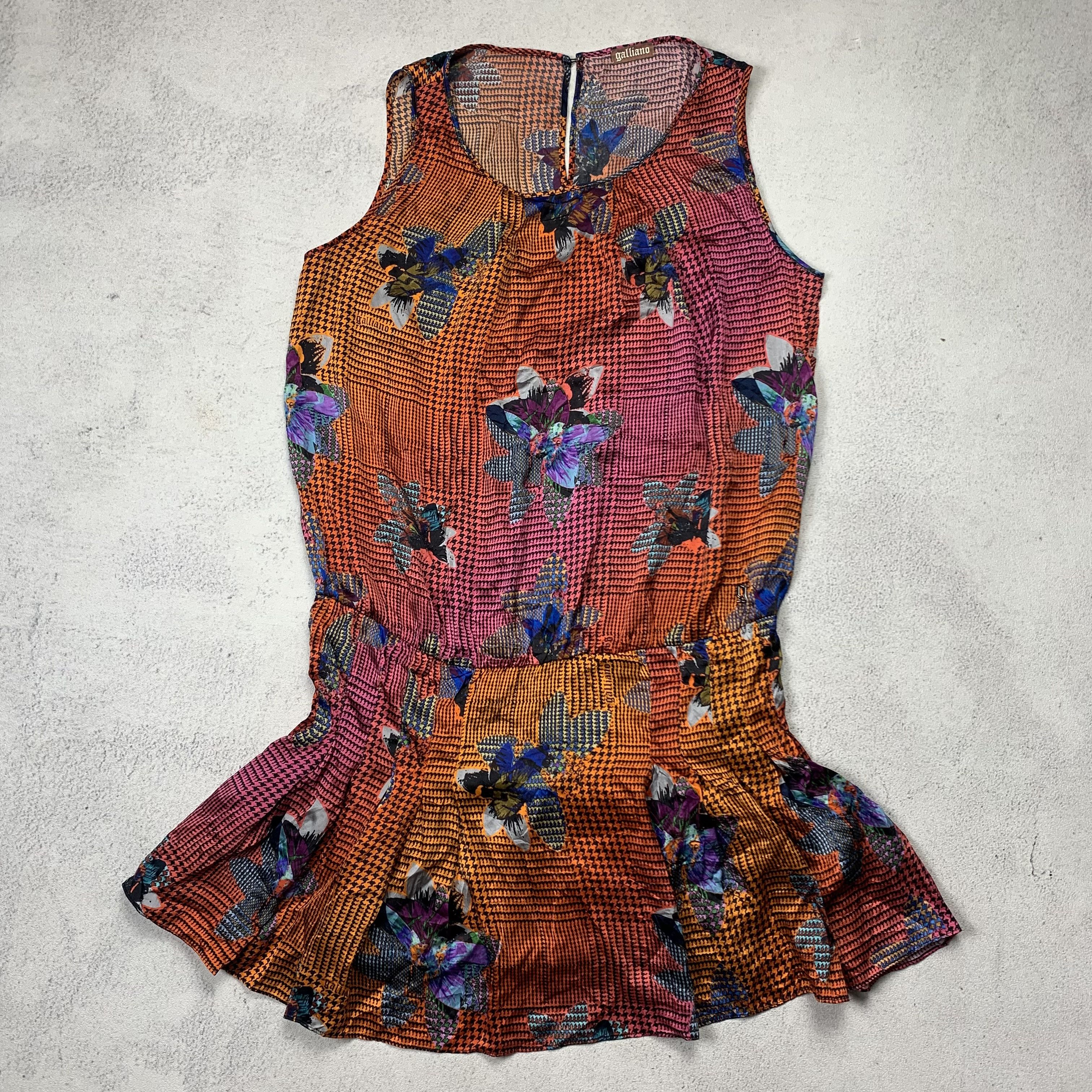 John Galliano Galliano Mini Dress Size M / US 6-8 / IT 42-44 - 1 Thumbnail