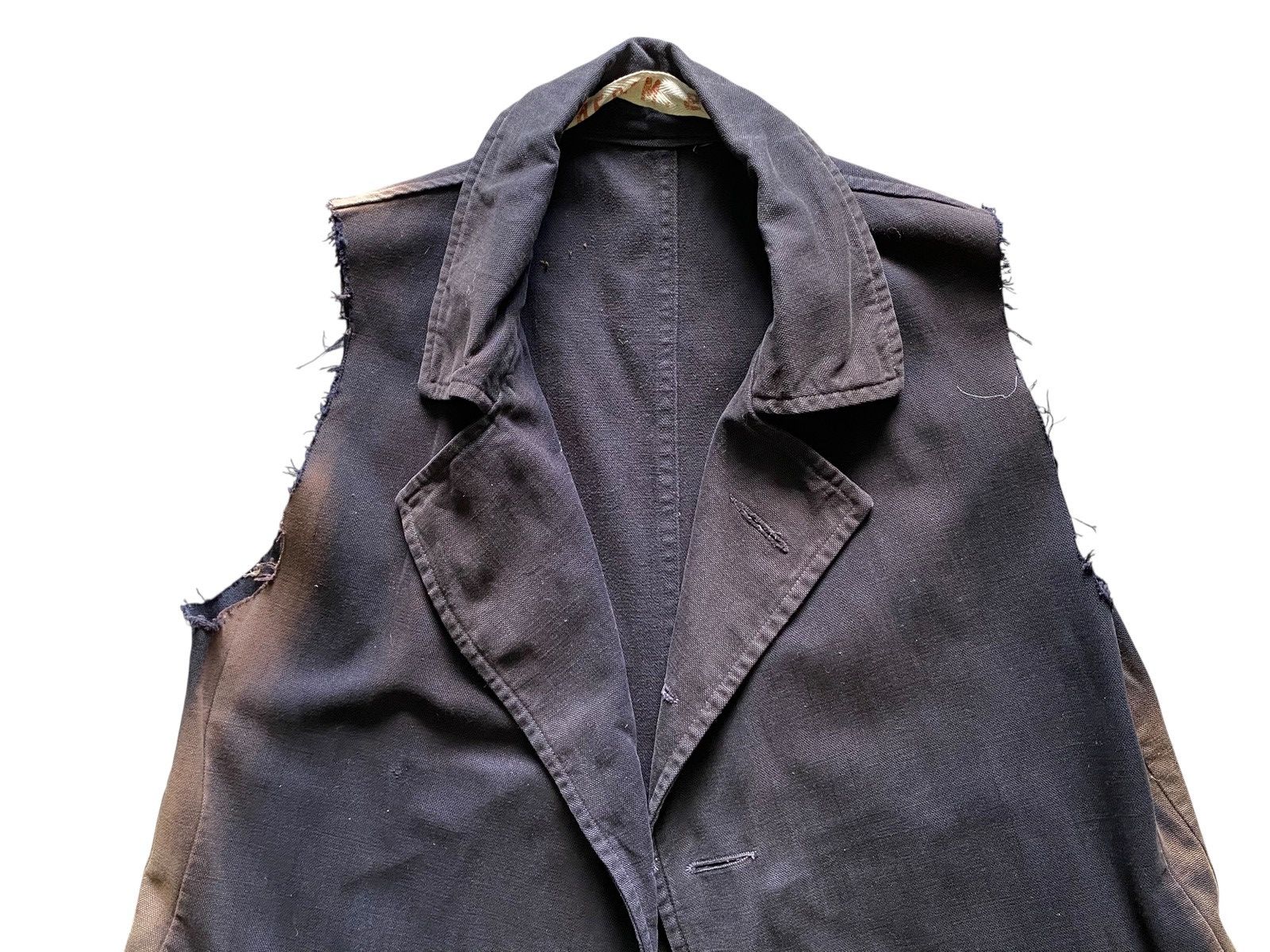 45rpm Vtg 90s 45Rpm Distressed Jacket Size US XL / EU 56 / 4 - 5 Thumbnail