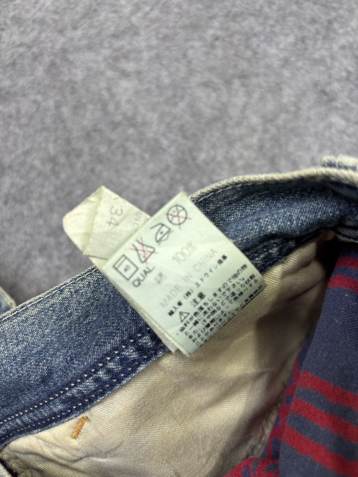 Edwin 💥BAGGY💥Vintage Dirty Edwin Carpenter Jeans F939 Size US 34 / EU 50 - 23 Thumbnail
