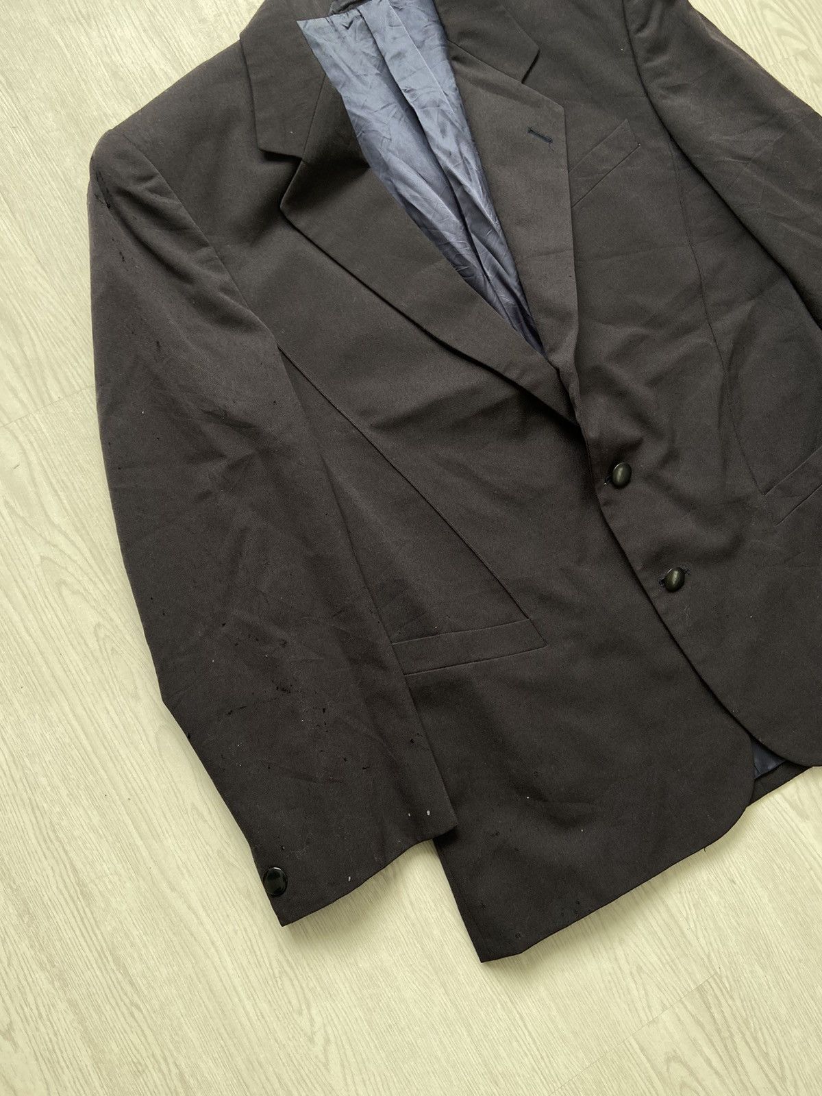 Thierry Mugler Vintage 1990’s Theirry Mugler Wool ‘Scattered Shots’ Jacket Size 46R - 3 Thumbnail