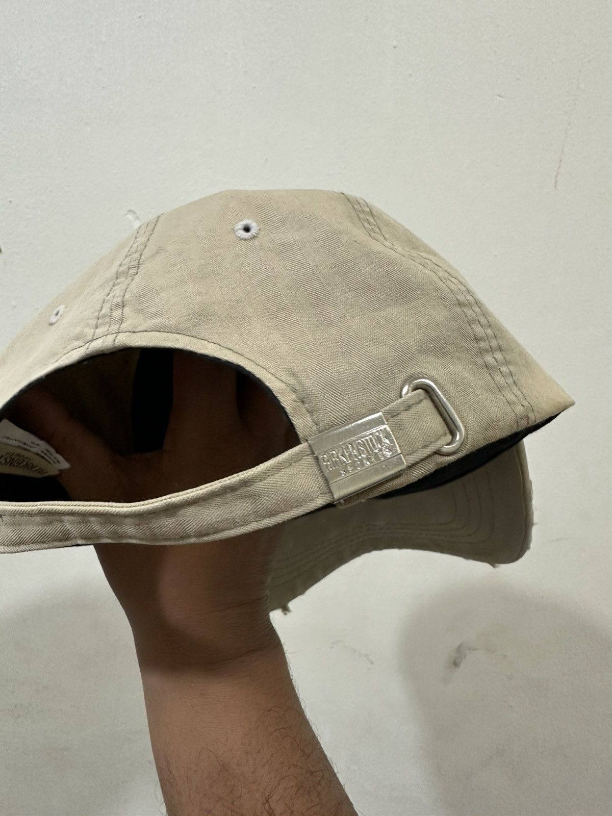 Japanese Brand VTG Cross BRIKENSTOCK Sports Distress Hat Size ONE SIZE - 5 Thumbnail