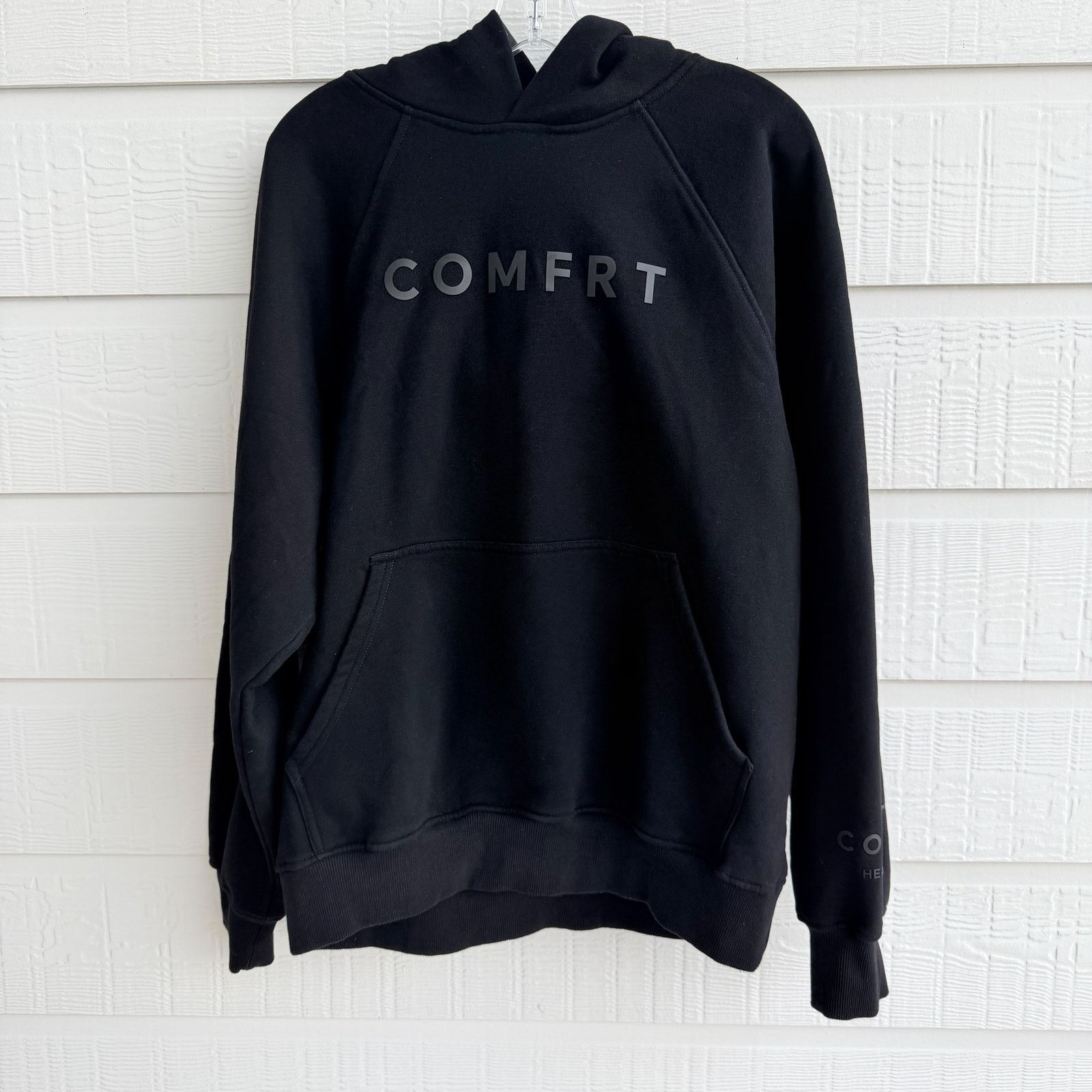 Other Comfrt Heavyweight Black Hoodie Oversized M Size US M / EU 48-50 / 2 - 1 Thumbnail