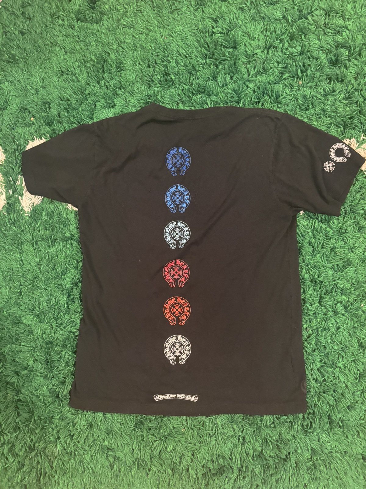 Chrome hearts horseshoe multi color tee - Main Image