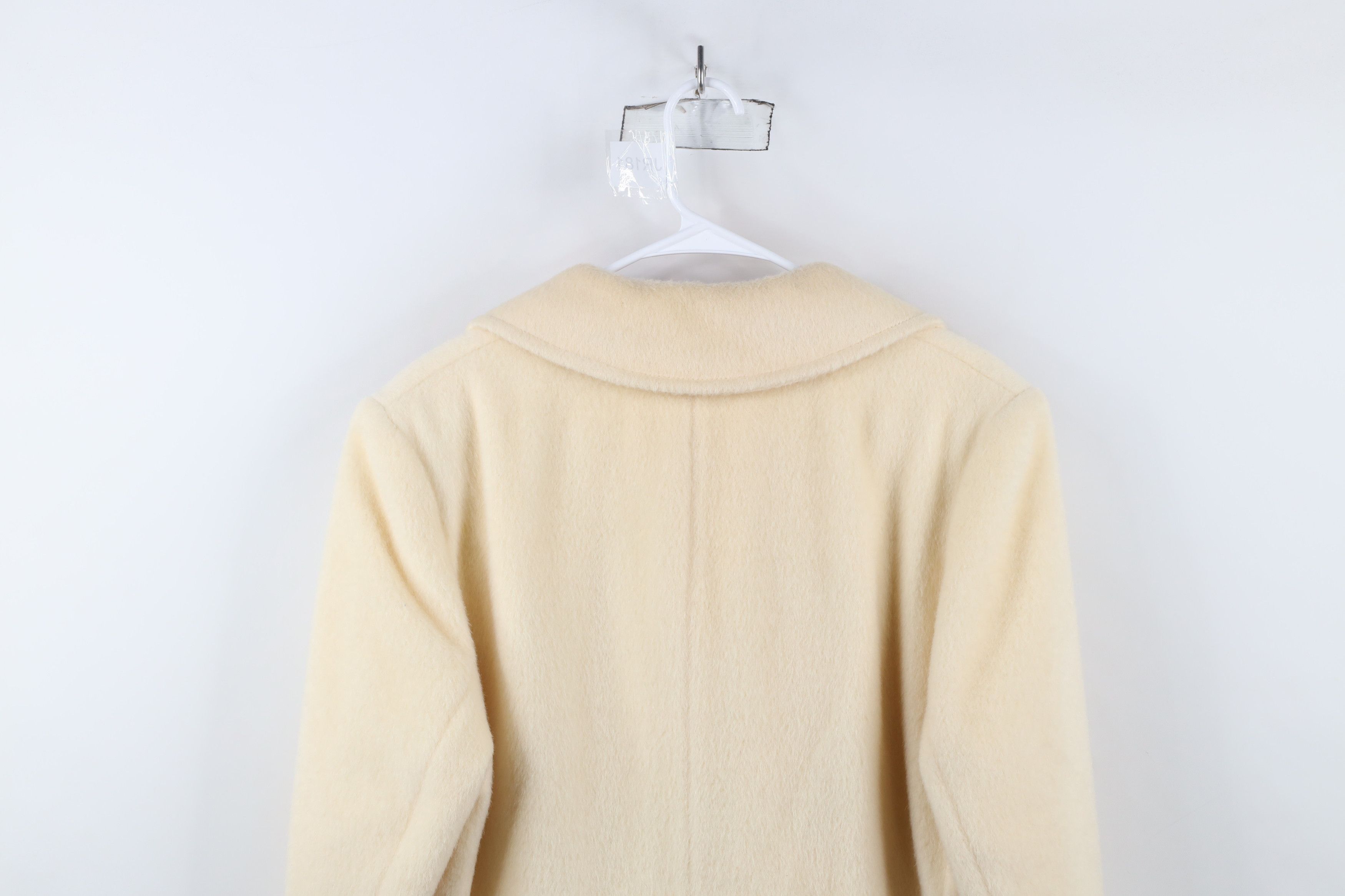 Pendleton × Vintage Vintage 70s Pendleton Wool Trench Coat Jacket Cream USA Size L / US 10 / IT 46 - 16 Thumbnail