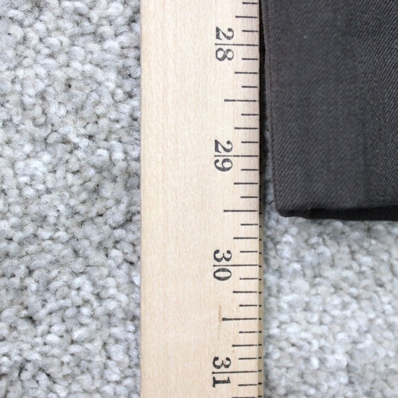 Banana Republic Banana Republic Pants Mens 35x30 Brown Wool Flat Front Straight Dress Pants Size US 35 - 4 Thumbnail