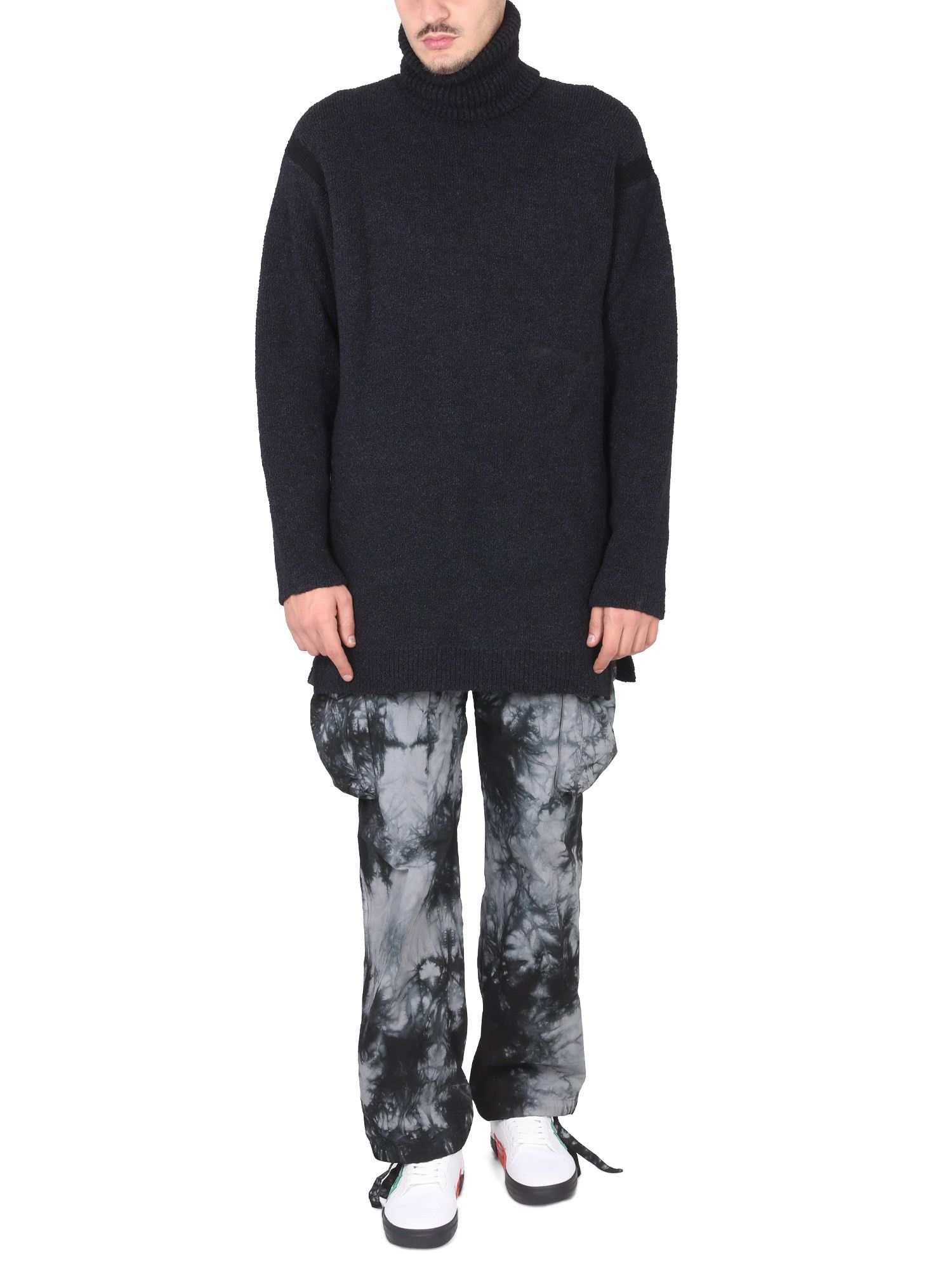 Off-White o1y0225 Logo Cargo Pant in Black/Grey Size US 30 / EU 46 - 4 Thumbnail