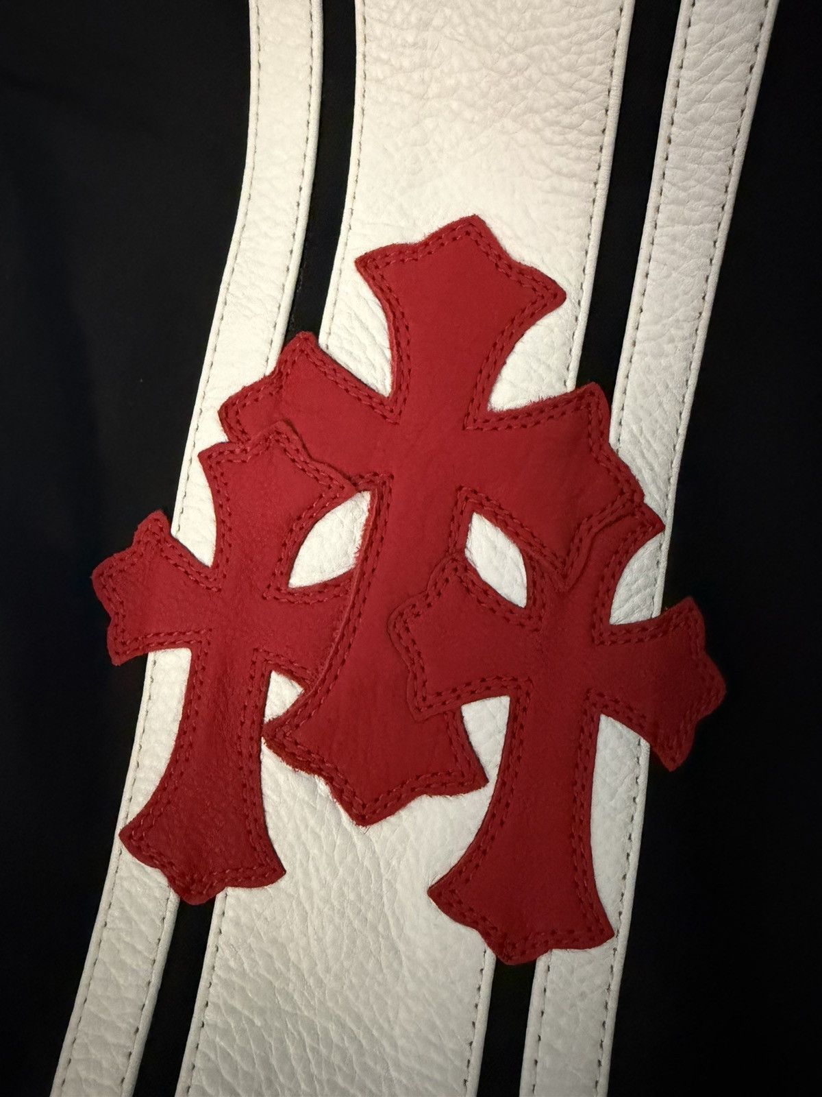 Chrome Hearts Chrome Hearts Cobra Nylon Racer Jacket 3x Red Cross Patch Size US L / EU 52-54 / 3 - 2 Thumbnail