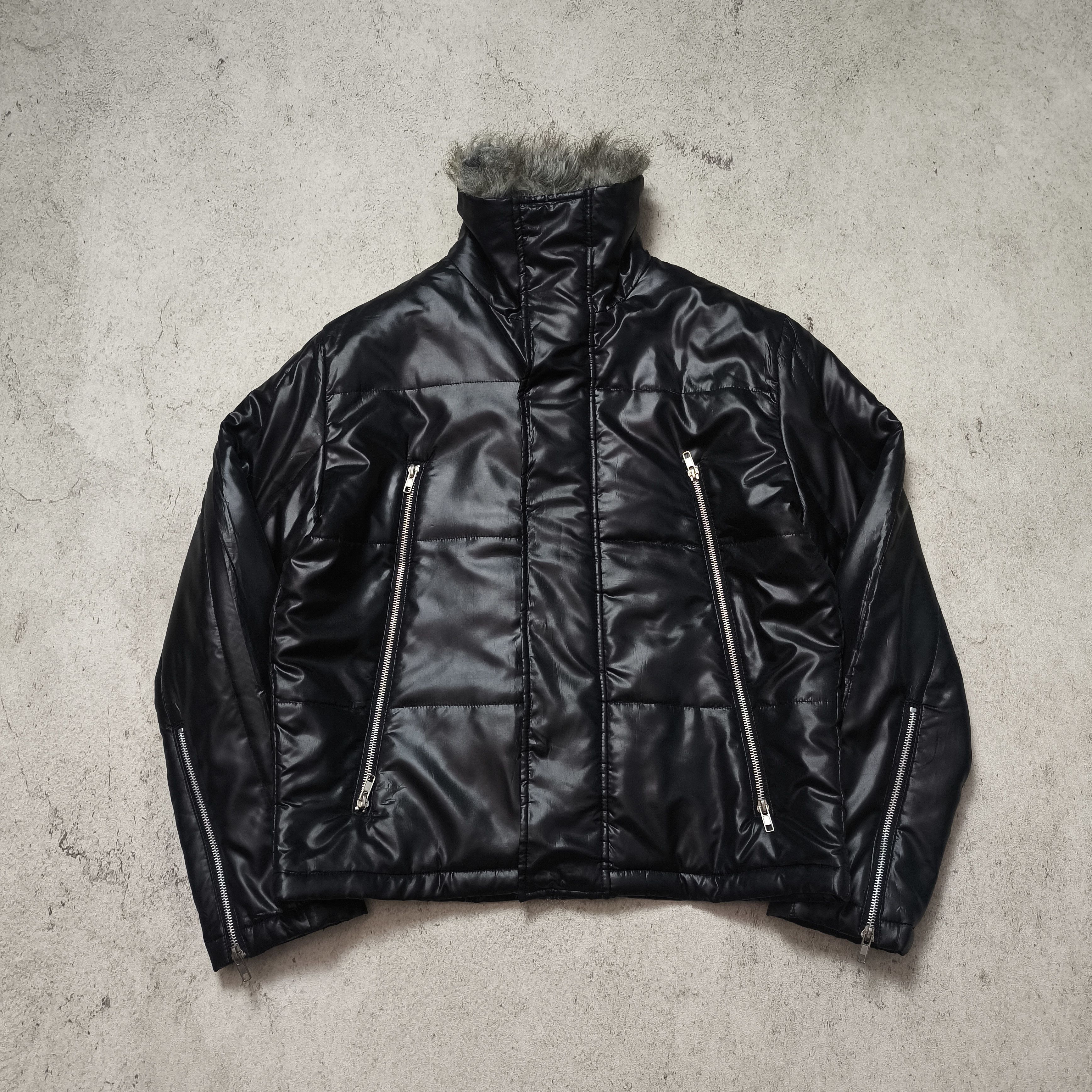 If Six Was Nine Japanese Brand Evolution Fur Collar Jacket Vkei Style Size US L / EU 52-54 / 3 - 7 Thumbnail