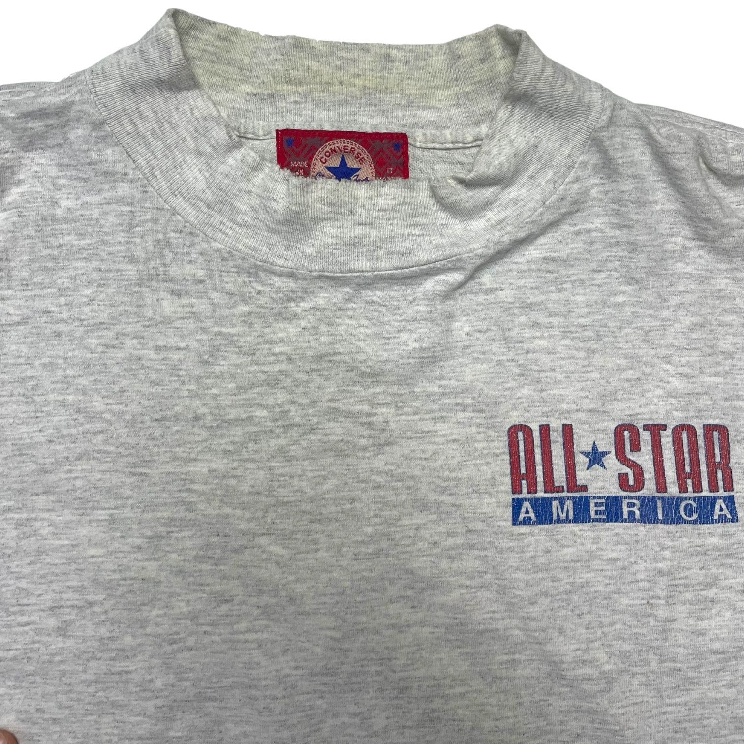 Converse Vintage 90s Converse All Star Long Sleeve Tee Size US L / EU 52-54 / 3 - 4 Thumbnail