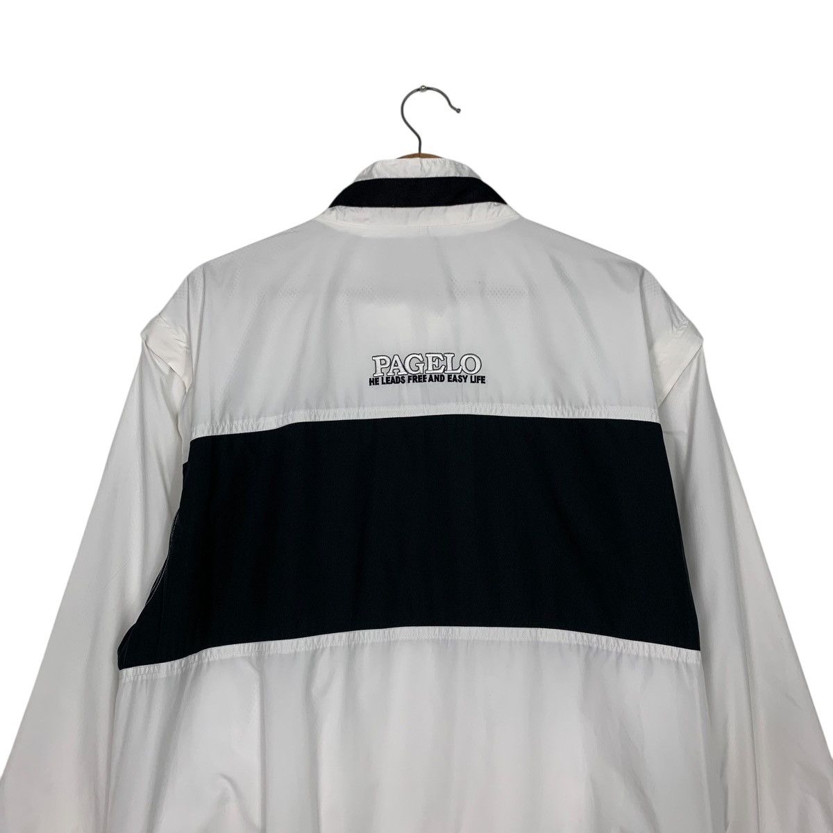 Japanese Brand PAGELO Bunny Graphics Light Zipper Jacket #2496-C112 Size US L / EU 52-54 / 3 - 8 Thumbnail