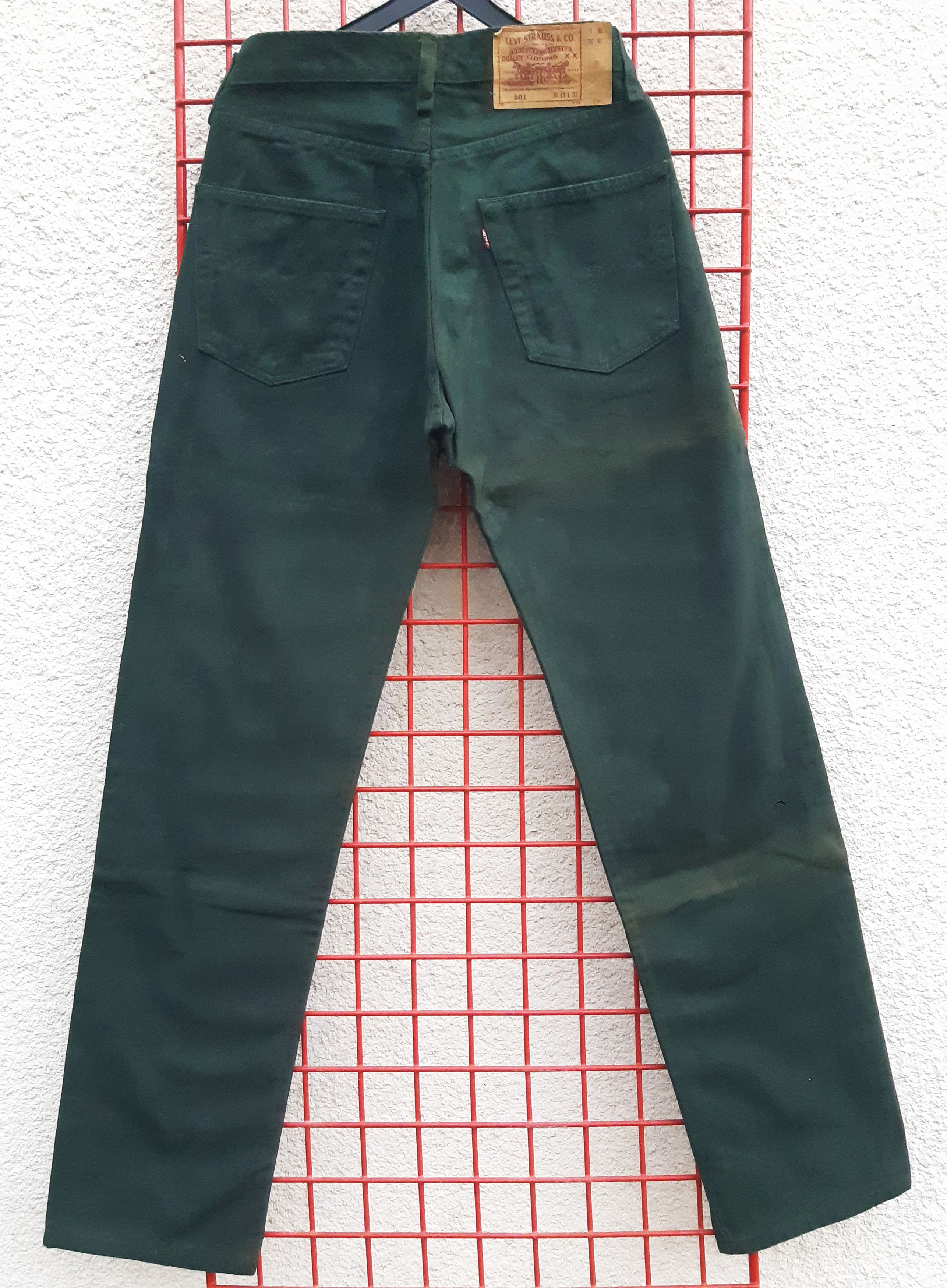 Levi's Vintage 90s LEVIS 501 Jeans USA size W29 L32 NOS Size 29" - 2 Thumbnail