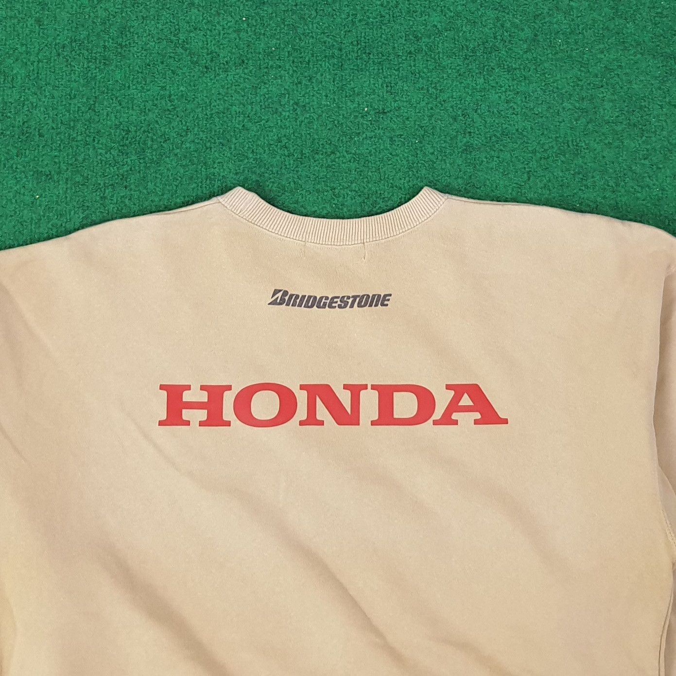 Japanese Brand Vintage Honda Custom Logo Motorsports Sweatshirt C246N15 Size US M / EU 48-50 / 2 - 2 Thumbnail