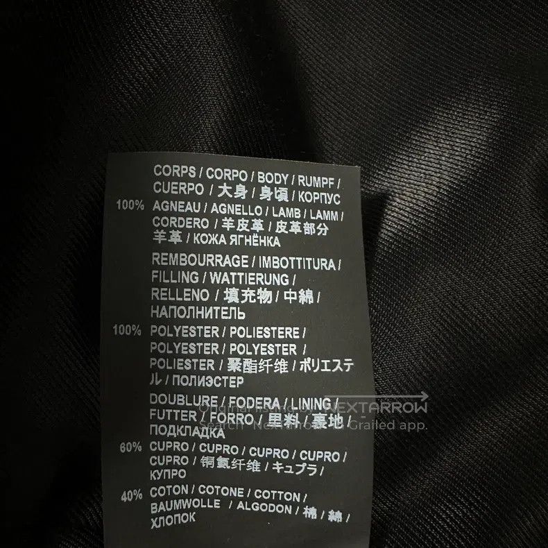 Saint Laurent Paris Saint Laurent Paris Motorcycle Leather Jacket i Size US XL / EU 56 / 4 - 7 Thumbnail