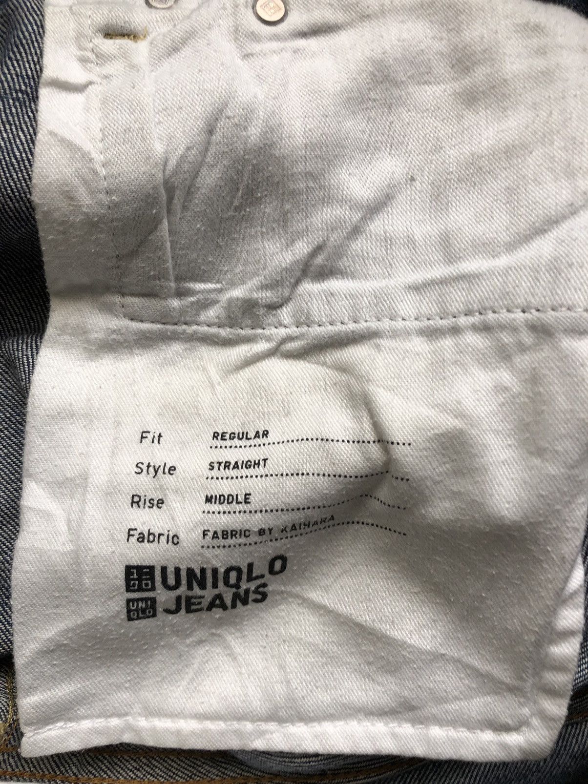 If Six Was Nine × Le Grande Bleu (L.G.B.) × Uniqlo Vintage Japanese brand uniqlo nice fade jeans lgb style Size US 34 / EU 50 - 15 Thumbnail