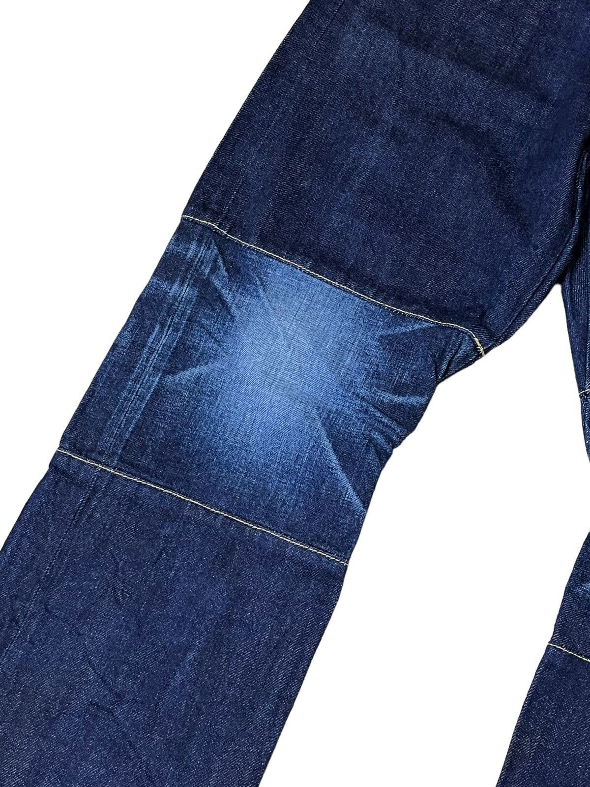 Hysteric Glamour HYSTERIC GLAMOUR (SAMPLE)STUDDED POCKET SELVEDGE DENIM JEAN Size US 32 / EU 48 - 7 Thumbnail