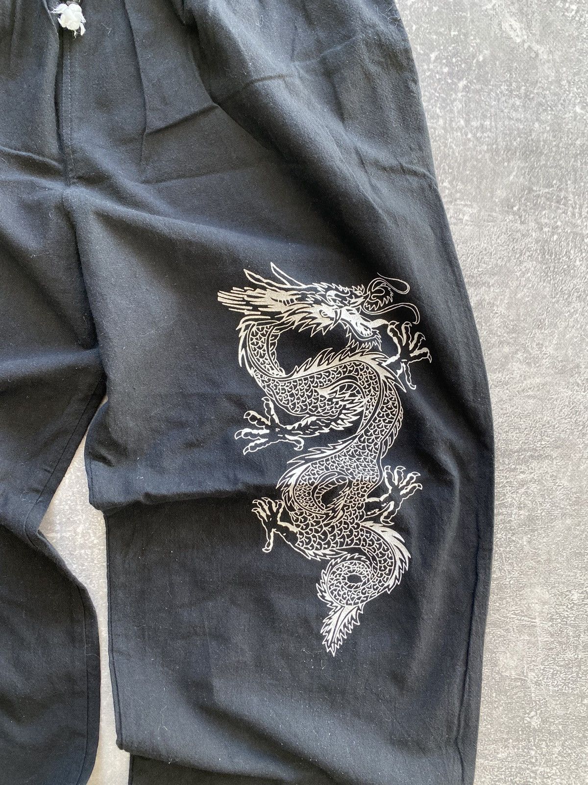 Japanese Brand × Seditionaries × Vintage Vintage Japanese Dragon Baggy Pants Size US 31 - 3 Thumbnail