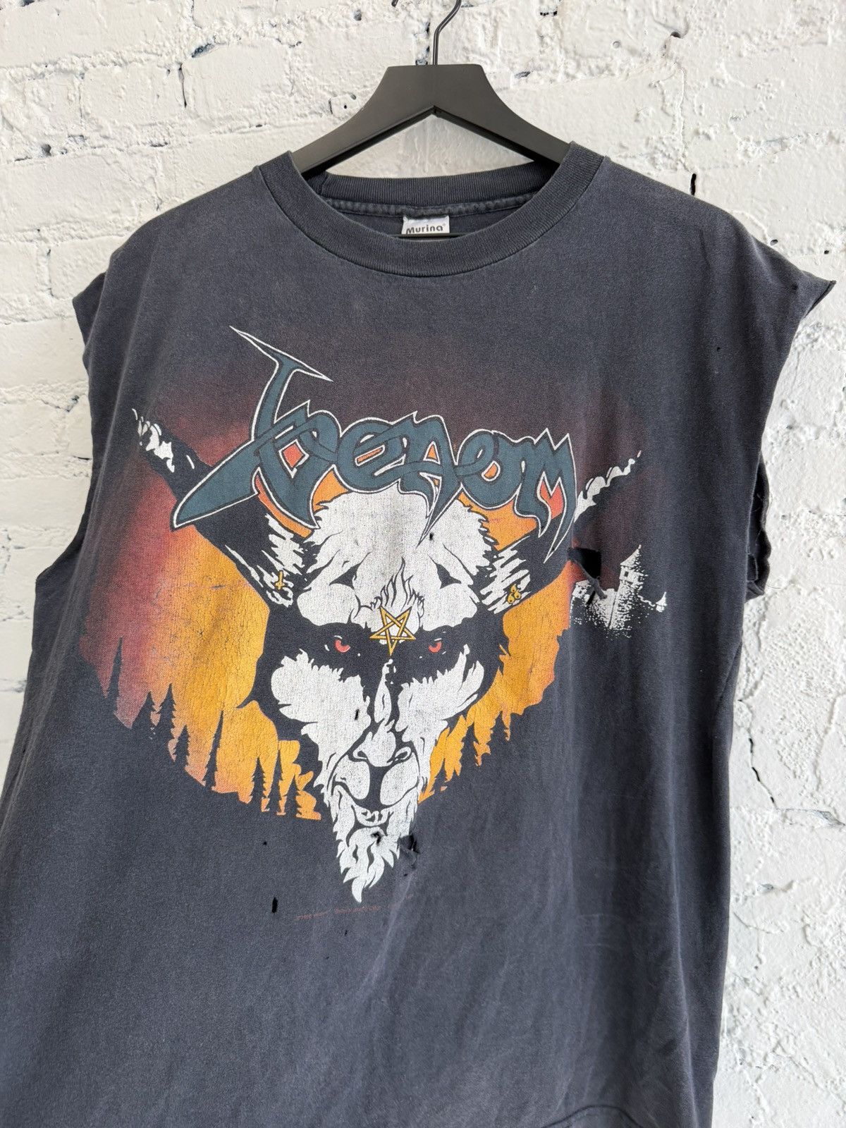 Vintage 1996 VENOM ‘VENOMS LEGIONS’ CUTOFF Size US XL / EU 56 / 4 - 2 Thumbnail