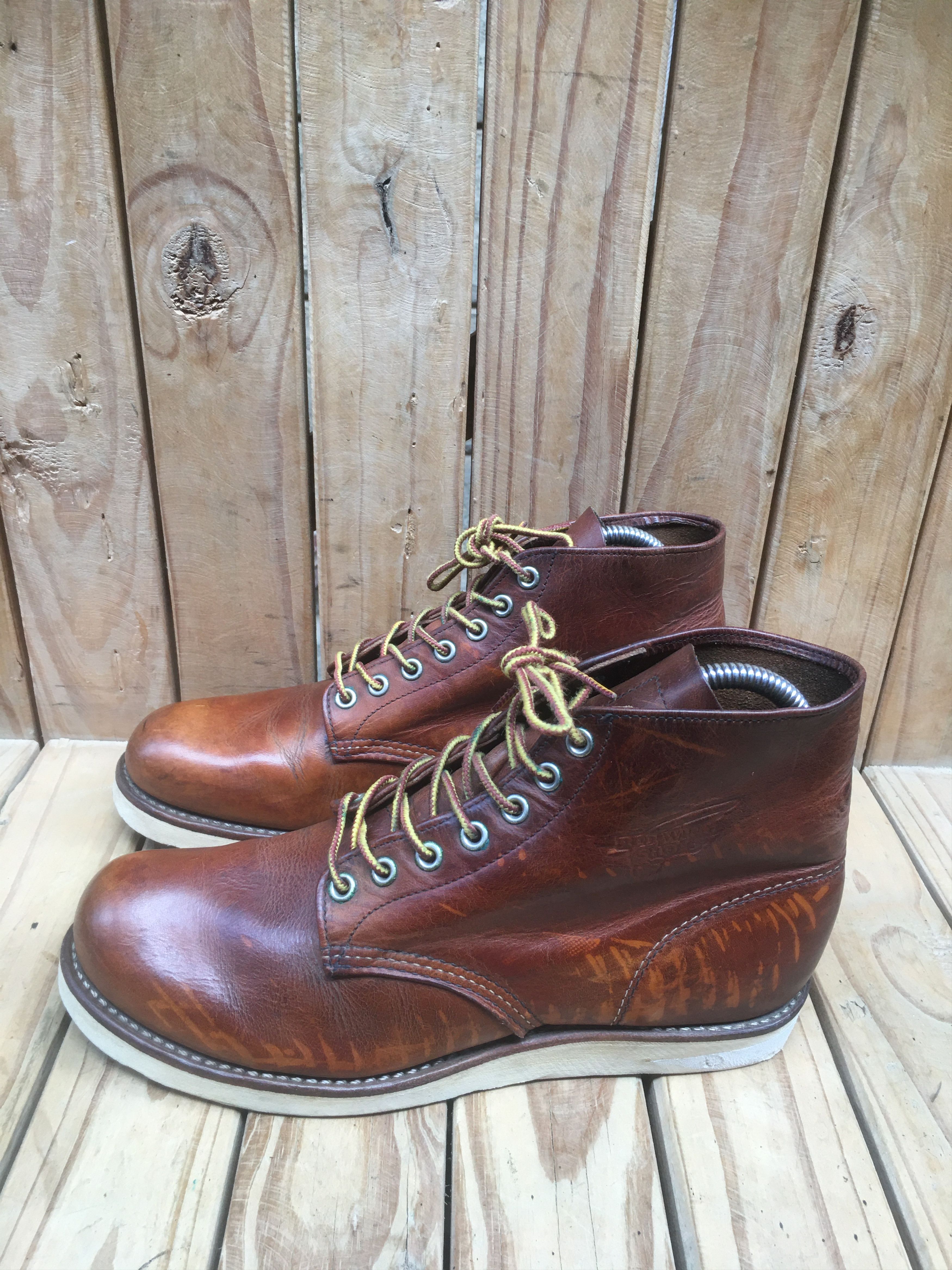 Red Wing Red Wing 9111 Chukka Brown leather boots EUR 41.5 UK 7.5 Size US 8.5 / EU 41-42 - 10 Thumbnail