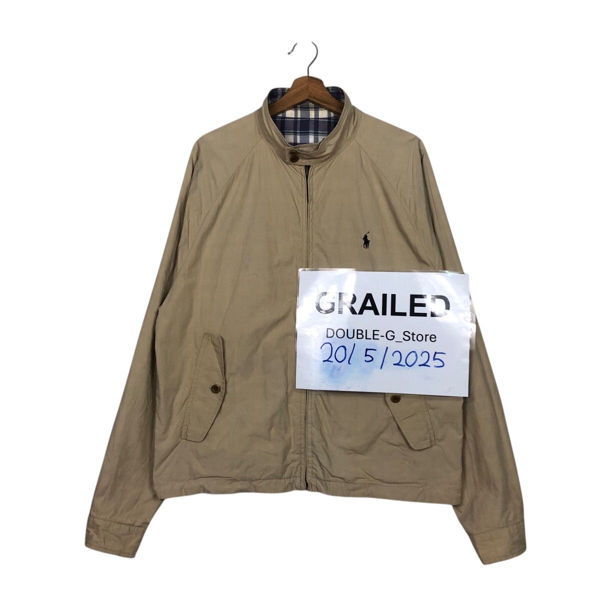 Polo RL Archive Reversible Khaki Workwear x Preppy Plaid