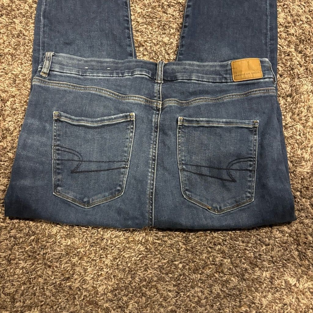 American Eagle Outfitters American Eagle Outfitters Curvy Hi Rise Jegging Jeans Size 36" / US 14 / IT 50 - 1 Thumbnail