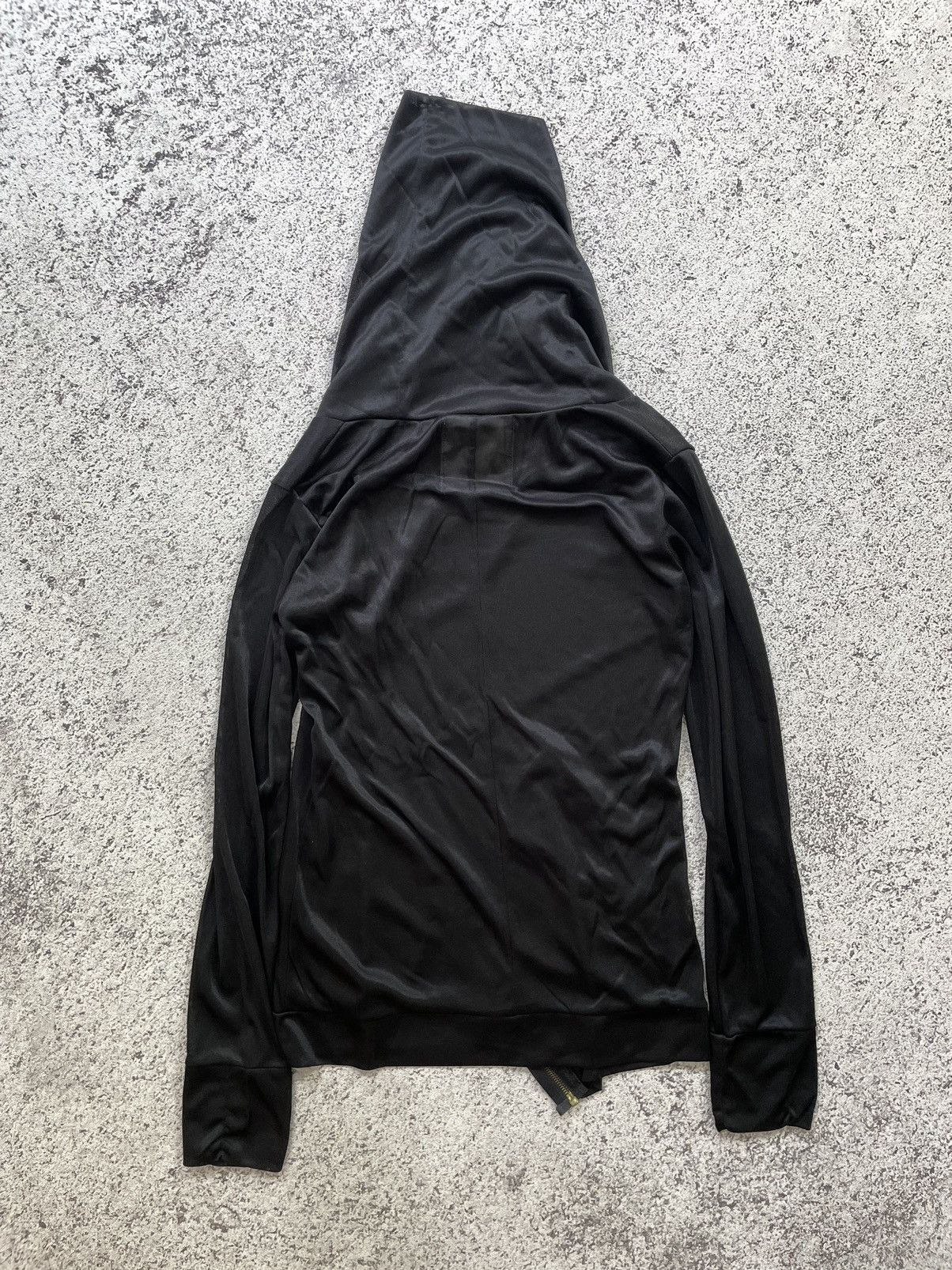 Yasuyuki Ishii 2000s Unknown - Asymmetrical High Neck Jacket Top Gothic emo Size M / US 6-8 / IT 42-44 - 3 Thumbnail