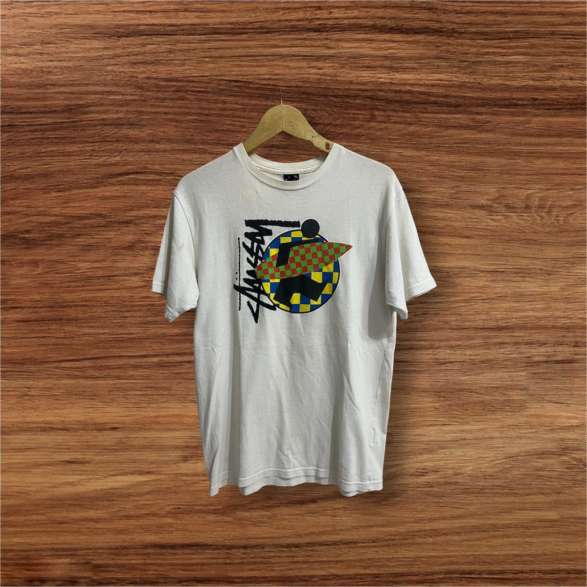 Stussy T shirt Stussy Surfman Size US XL / EU 56 / 4 - 1 Thumbnail