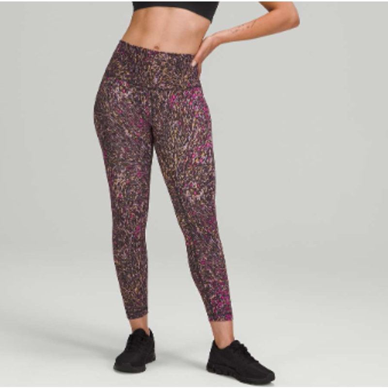 Lululemon Lululemon Topography Multi WunderTrain Hi-Rise Tight Legging Size 27" / US 4 / IT 40 - 1 Thumbnail