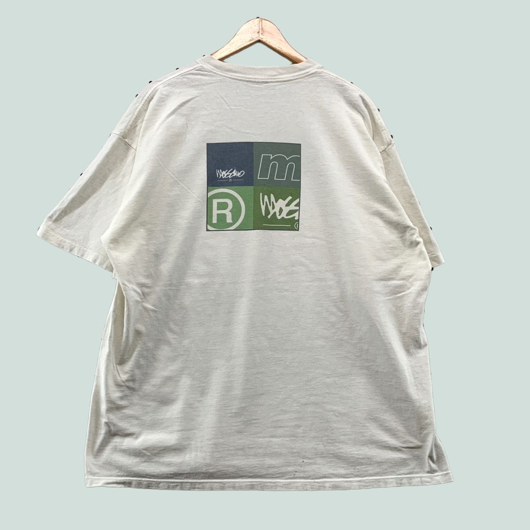 Mossimo VINTAGE 90s Mossimo Shirt Mens 2XL White Surf Skate Box Logo Short Sleeve Size US XXL / EU 58 / 5 - 1 Thumbnail