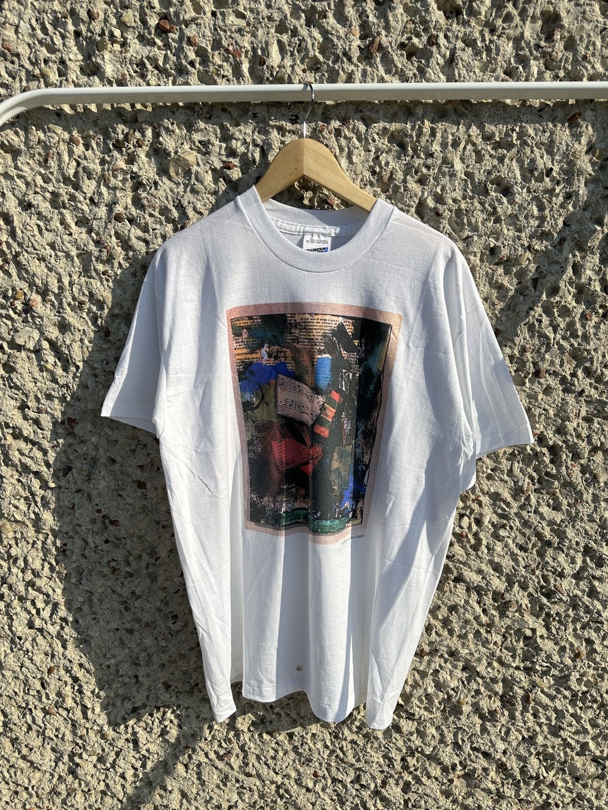 Vintage Vintage Gaudi 90s art t-shirt Size US XL / EU 56 / 4 - 1 Thumbnail