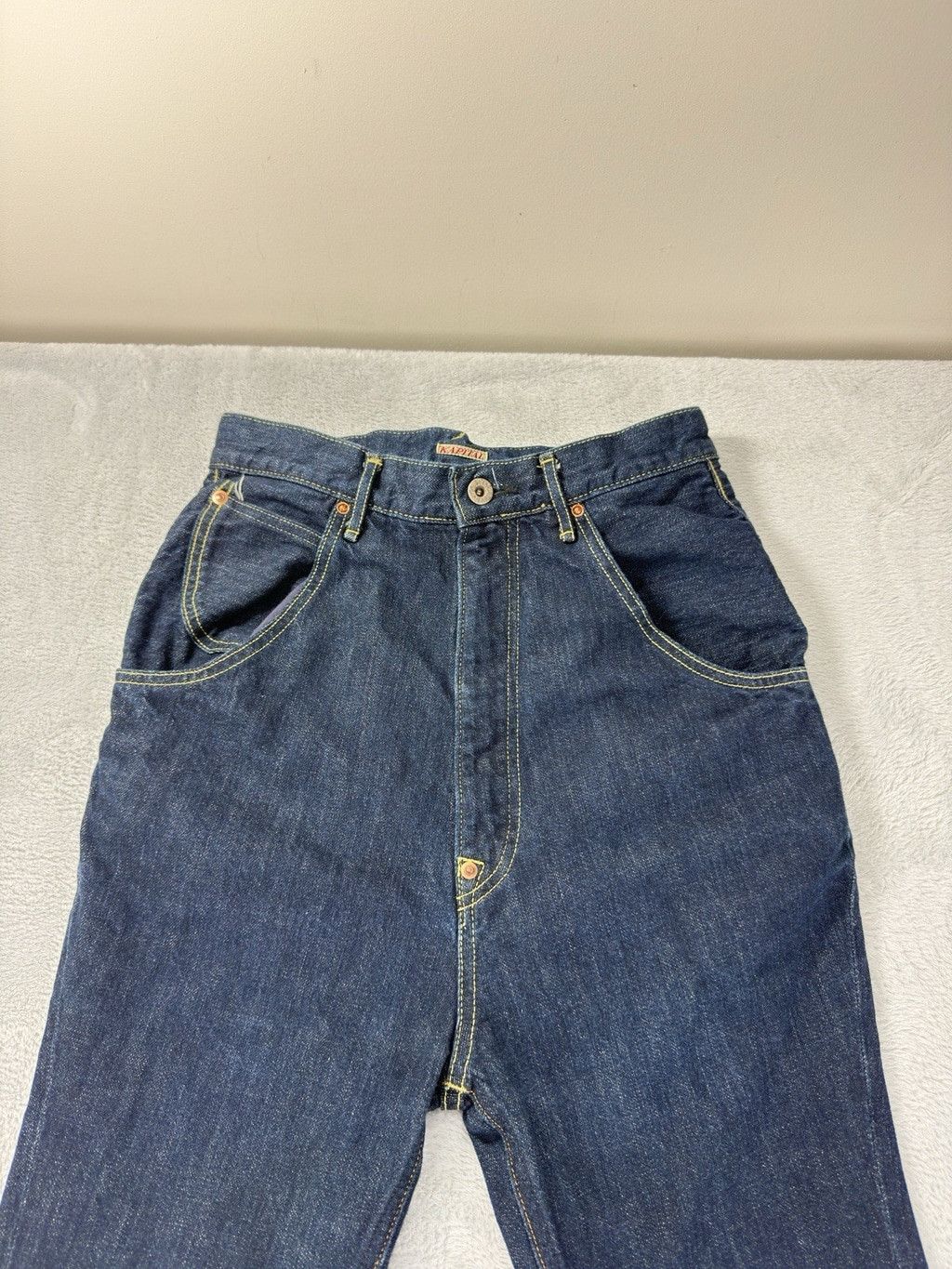 Kapital Kapital Men's Sz 0/XS Zipper Fly Skinny Sarouel Indigo Blue Size US 28 / EU 44 - 9 Thumbnail