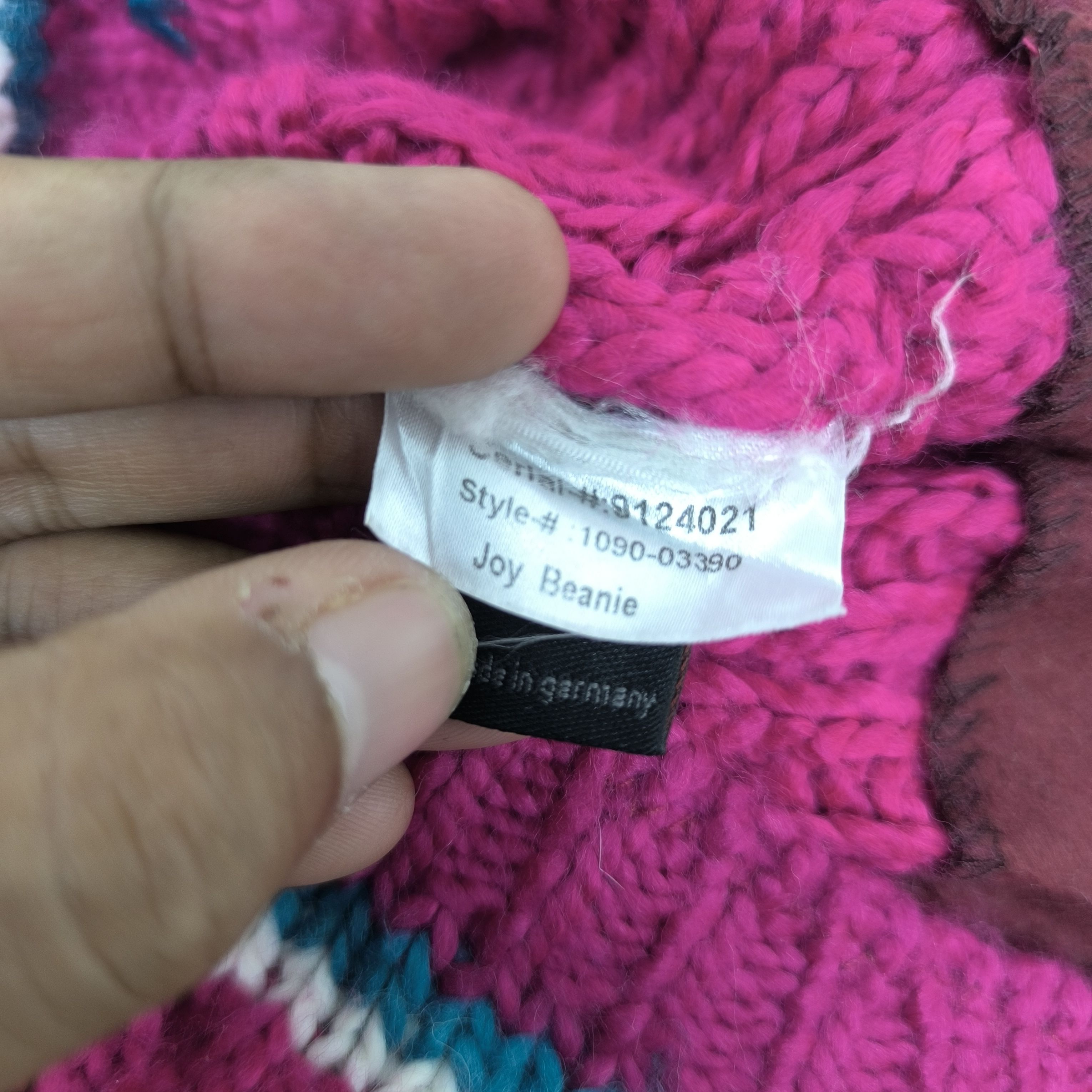 Mammut ✨Mammut stripes outdoor style beanie hat Size ONE SIZE - 4 Thumbnail