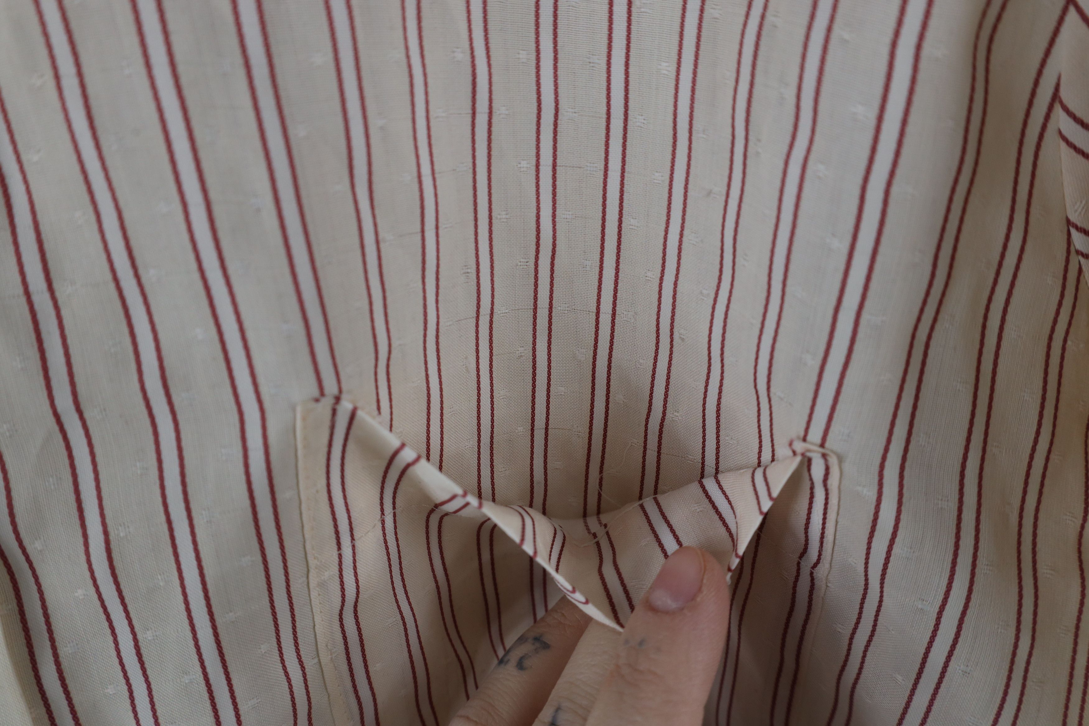 Vintage Vintage 70s Streetwear Striped Short Sleeve Button Shirt USA Size US L / EU 52-54 / 3 - 5 Thumbnail