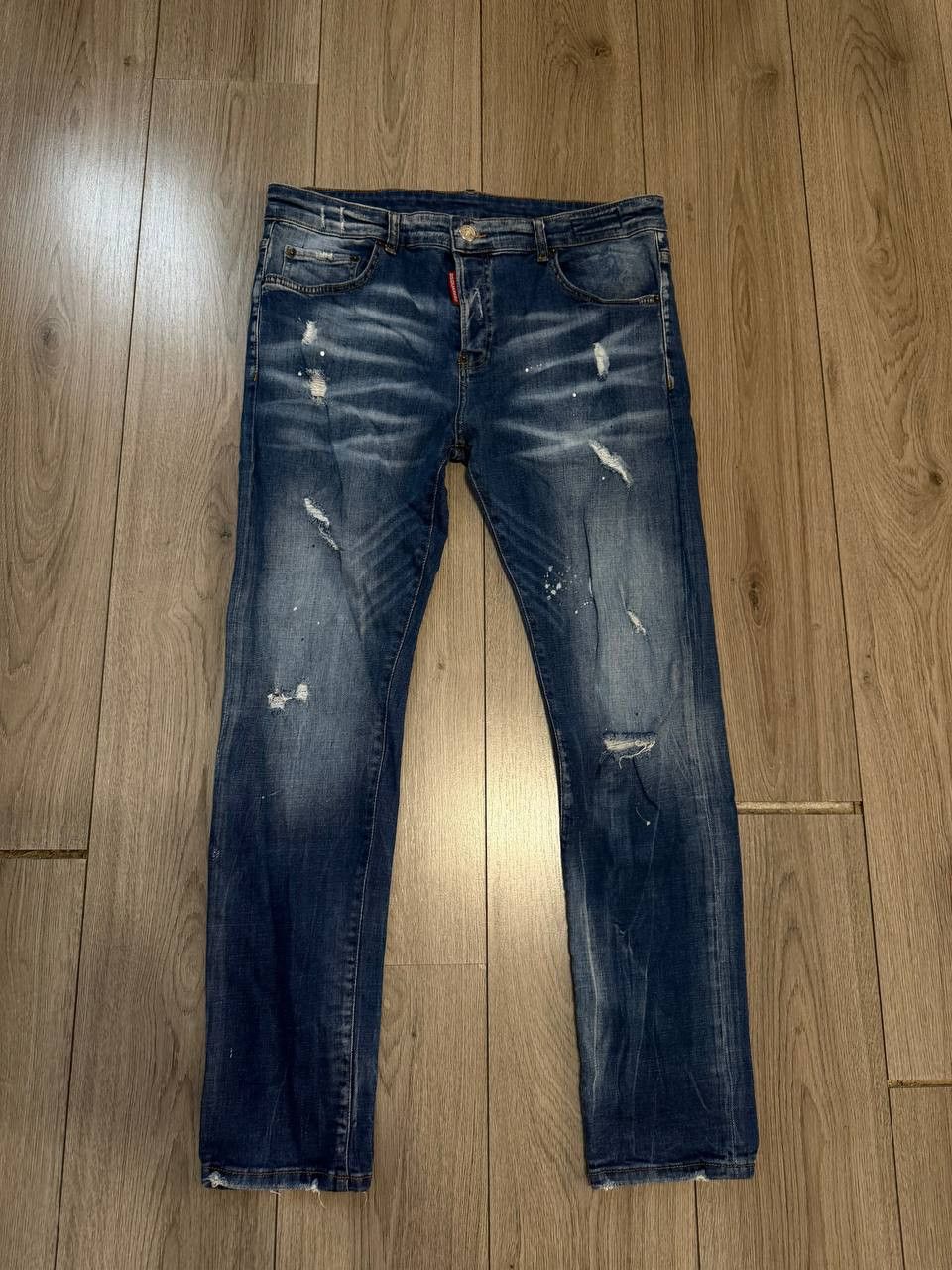Dsquared2 dsquared2 jeans men size 52 blue avant-garde straight Size US 36 / EU 52 - 1 Thumbnail