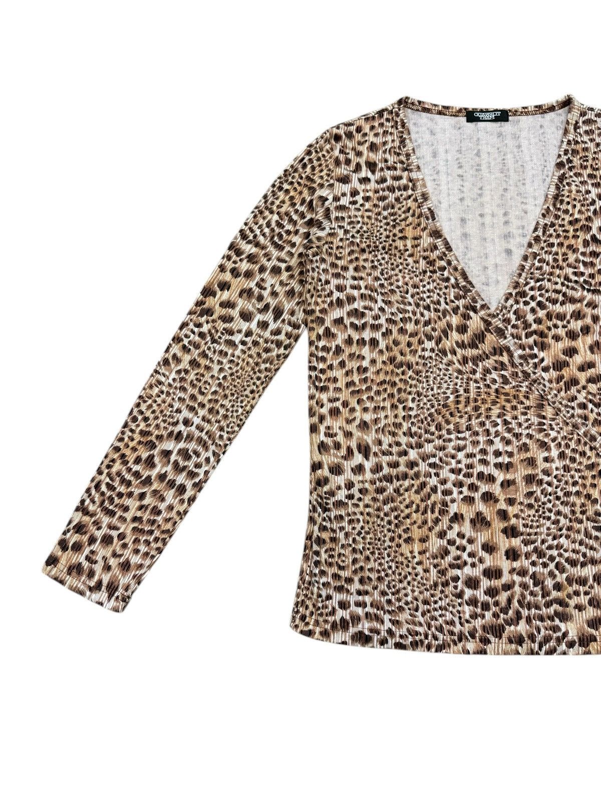 Tornado Mart RARE TORNADO MART LEOPARD LONG SLEEVE Size S / US 4 / IT 40 - 3 Thumbnail