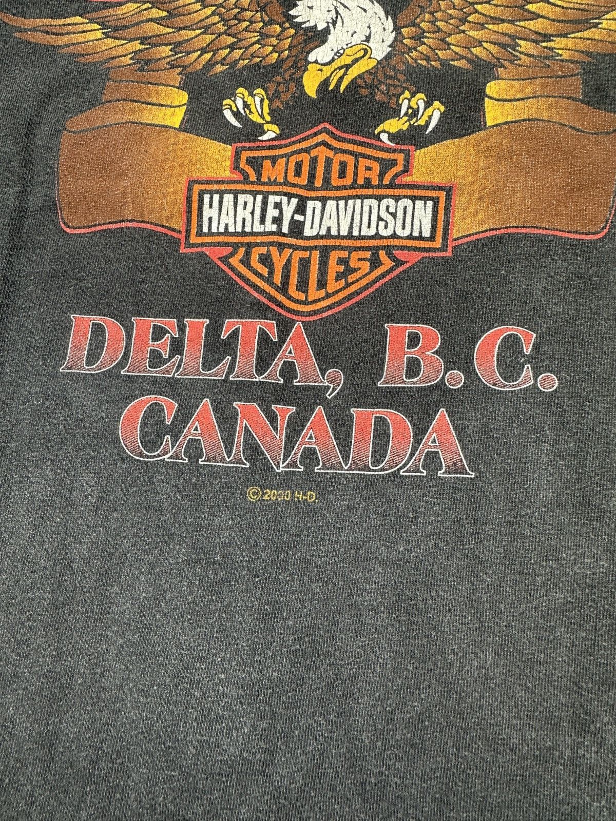 Harley Davidson × Vintage Vintage Harley Davidson O’hara’s Delta Logo 1998 Rare XL Size US XL / EU 56 / 4 - 5 Thumbnail