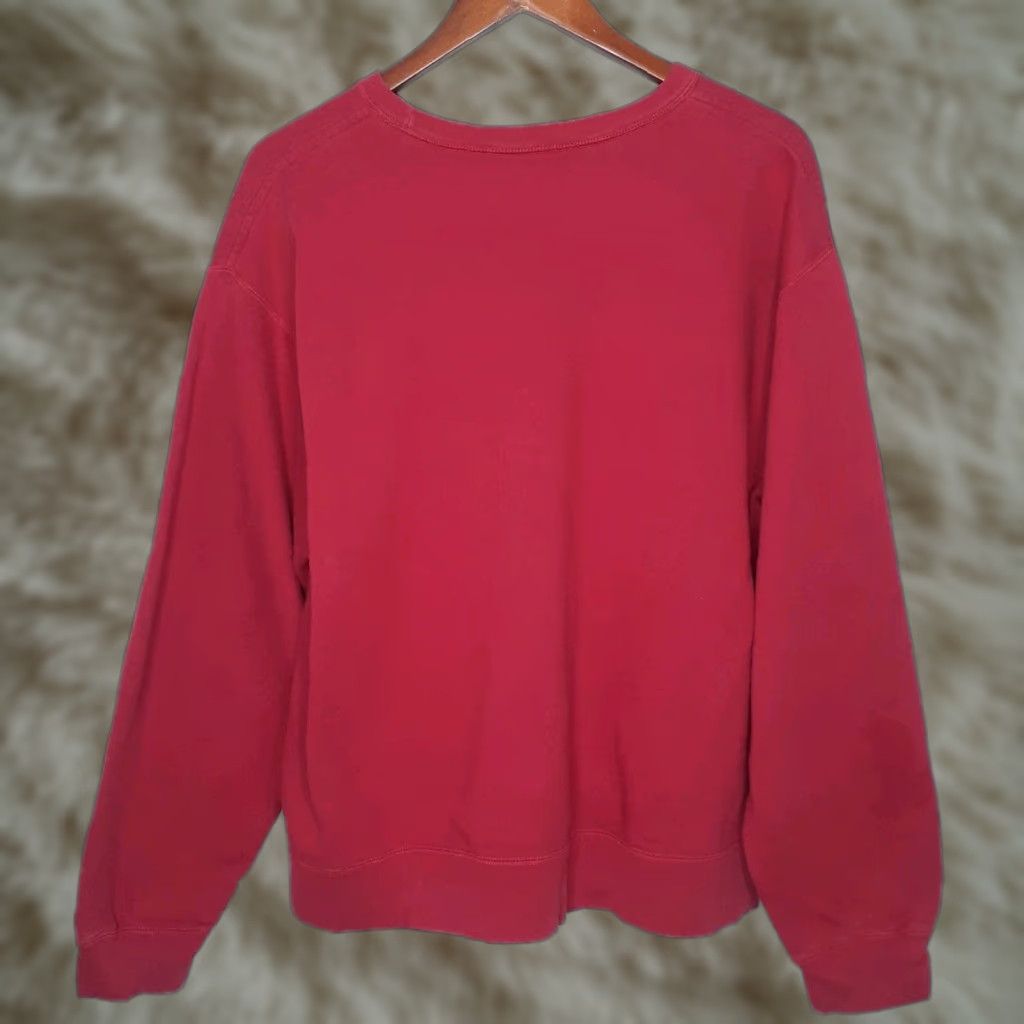 Ralph Lauren VINTAGE Ralph Lauren Golf Sweatshirt Pullover Mens L Red Zip Pockets Logo Casual Golf Size US L / EU 52-54 / 3 - 1 Thumbnail