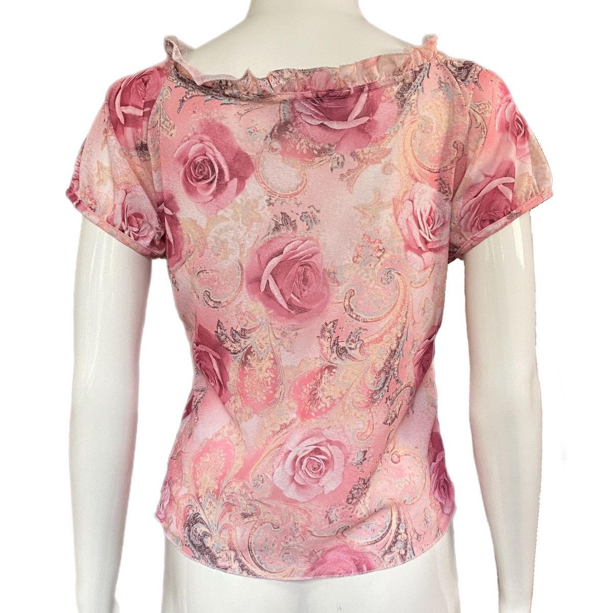 Other See Trough Mesh Blouse Size M / US 6-8 / IT 42-44 - 3 Thumbnail