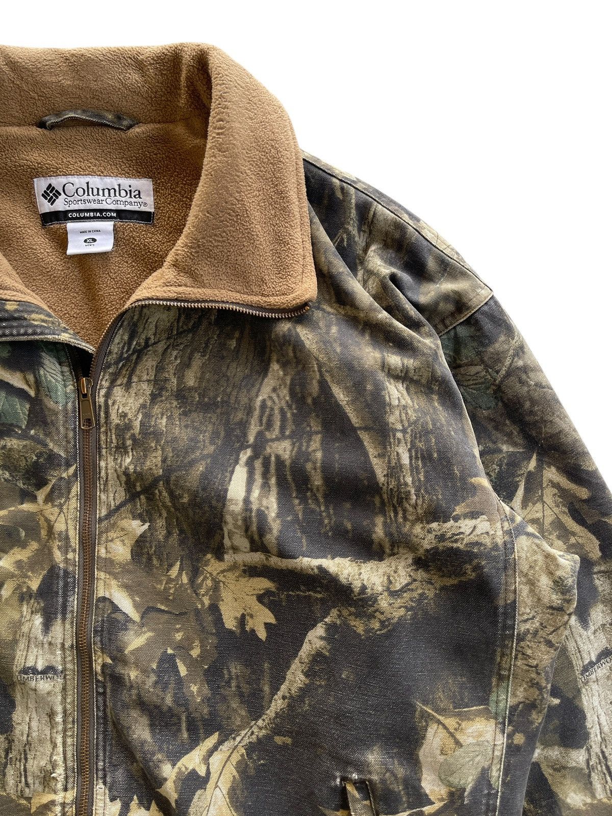 Columbia Vintage Columbia Mossy Oaks Realtree Distressed Jacket Size US XL / EU 56 / 4 - 6 Thumbnail
