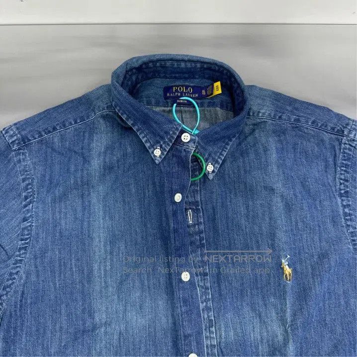 Polo Ralph Lauren Polo Ralph Lauren Logo Denim Long. Size US XL / EU 56 / 4 - 5 Thumbnail