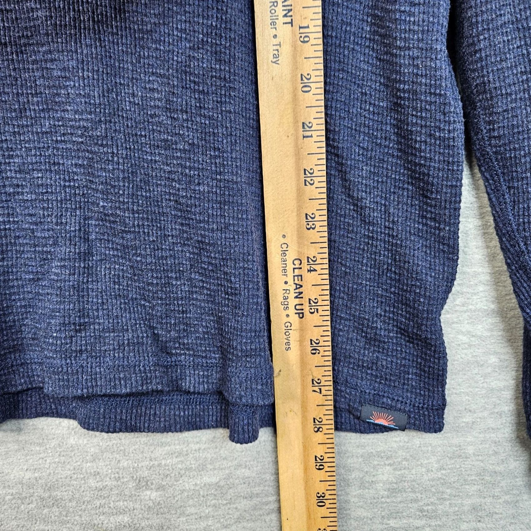Faherty Faherty Thermal Knitwear Long Sleeve Top Navy Blue XL Crew Neck Men Size US XL / EU 56 / 4 - 5 Thumbnail