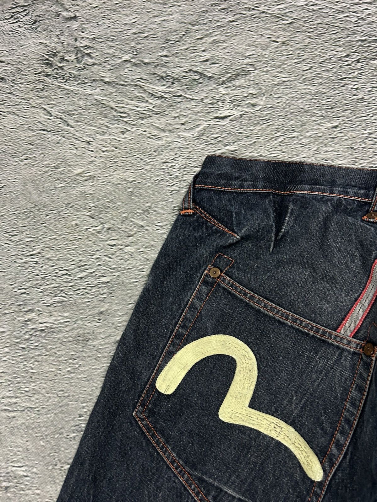 Evisu Evisu jeans vintage handpainted seagull inside out selvedge Size US 32 / EU 48 - 3 Thumbnail
