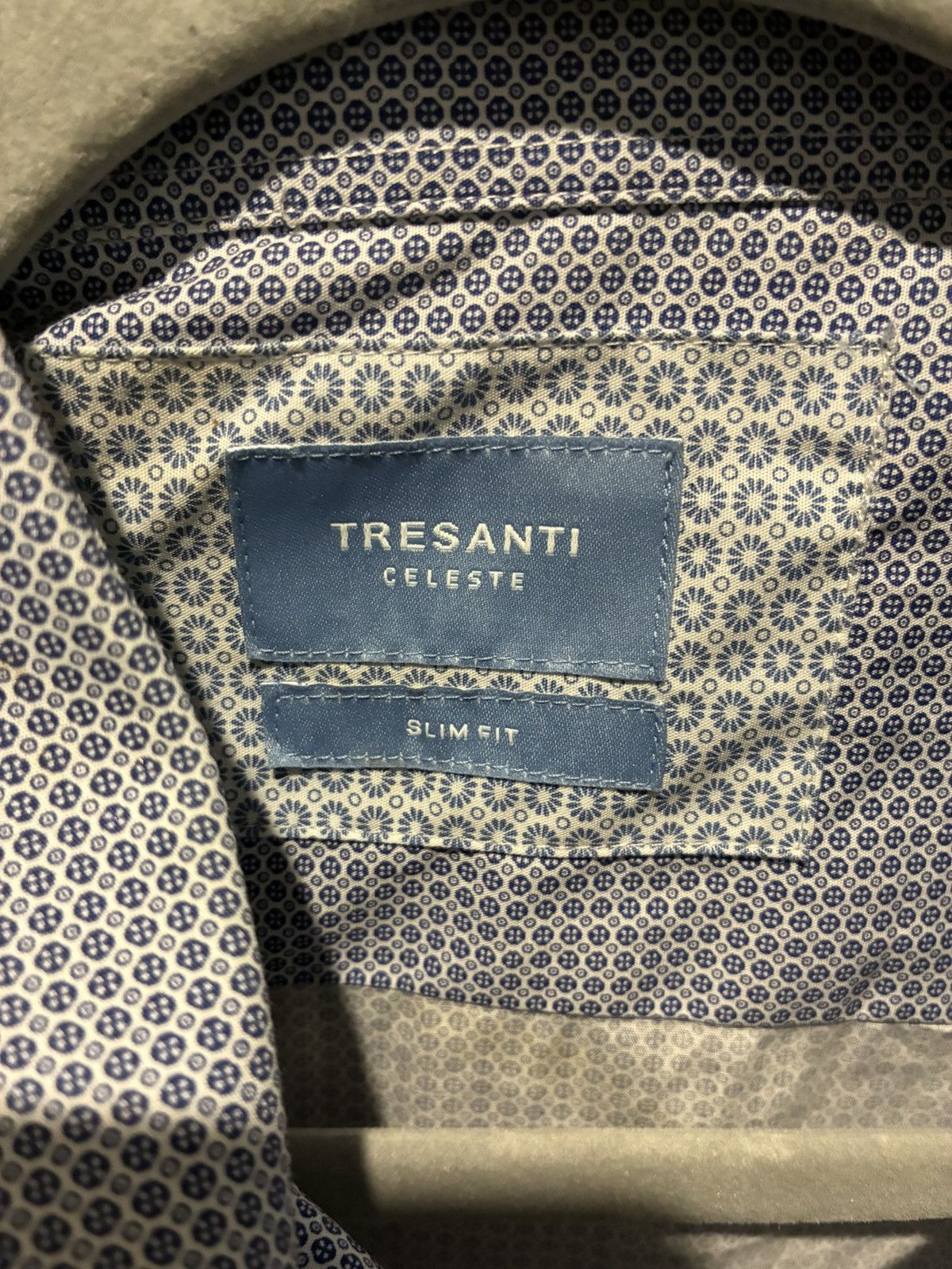 Other Tresanti Celeste blue slim fit shirt Size 18/46 Size US XXL / EU 58 / 5 - 4 Thumbnail