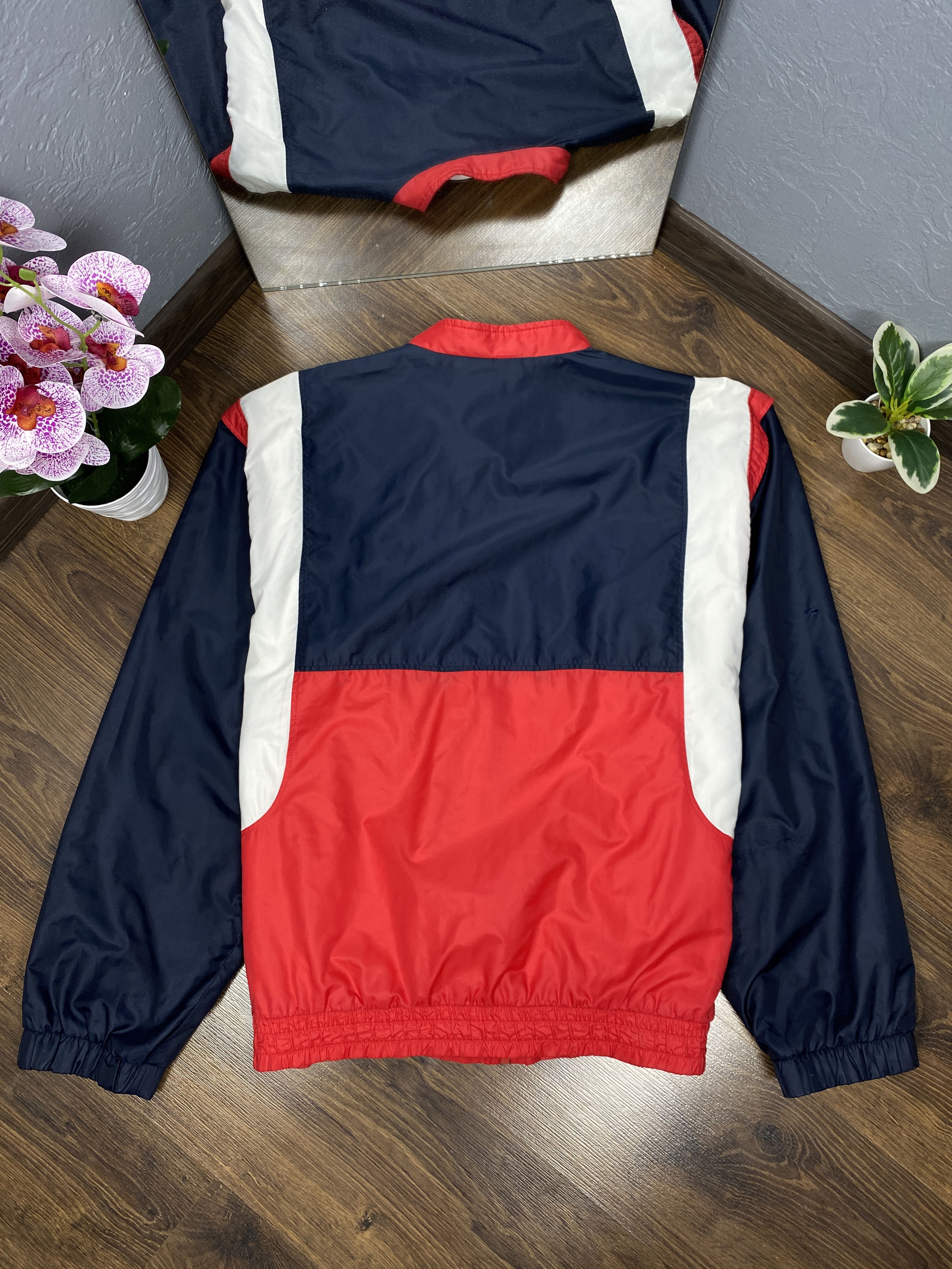Fila Fila White Line vintage nylon track top jacket y2k Size US L / EU 52-54 / 3 - 10 Thumbnail