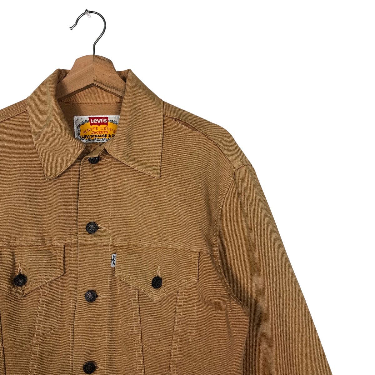 Levi's 🔥90’s Vintage Trucker Jacket White Levi’s Jacket Size US M / EU 48-50 / 2 - 5 Thumbnail