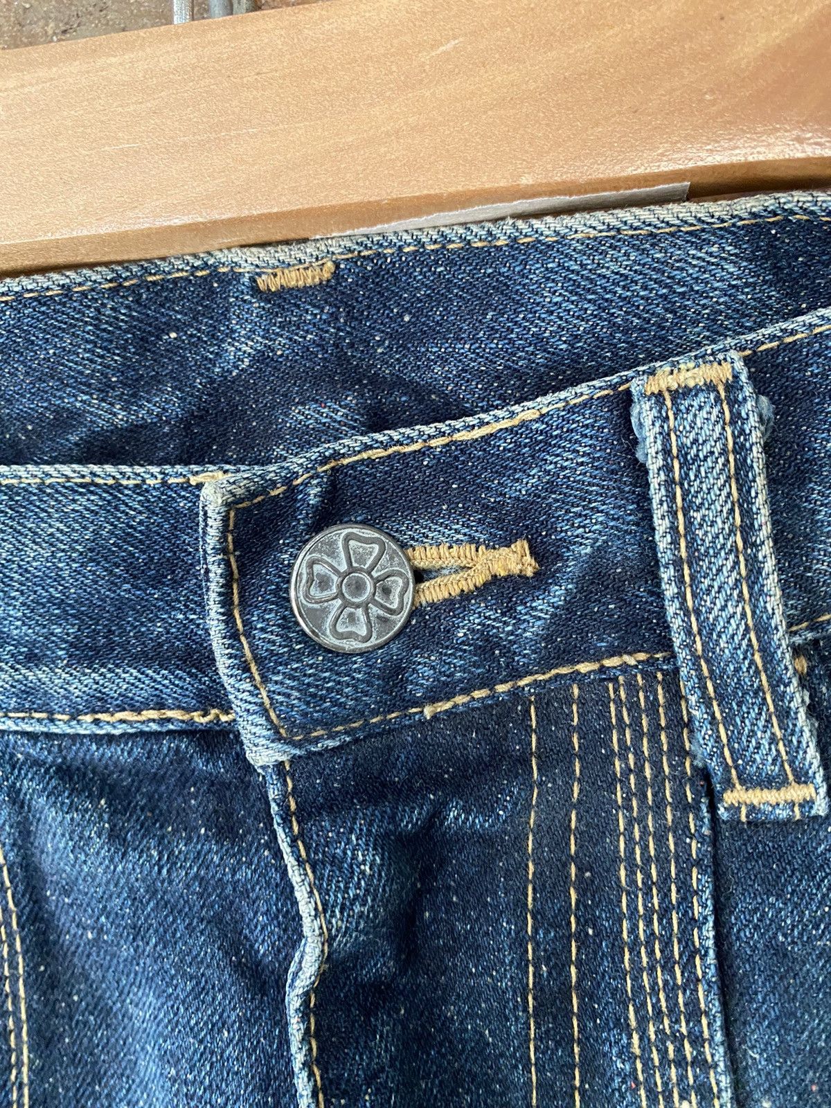 Hysteric Glamour 2000s Ozone Rock Hysteric Glamour Rider raw Denim Size US 32 / EU 48 - 10 Thumbnail