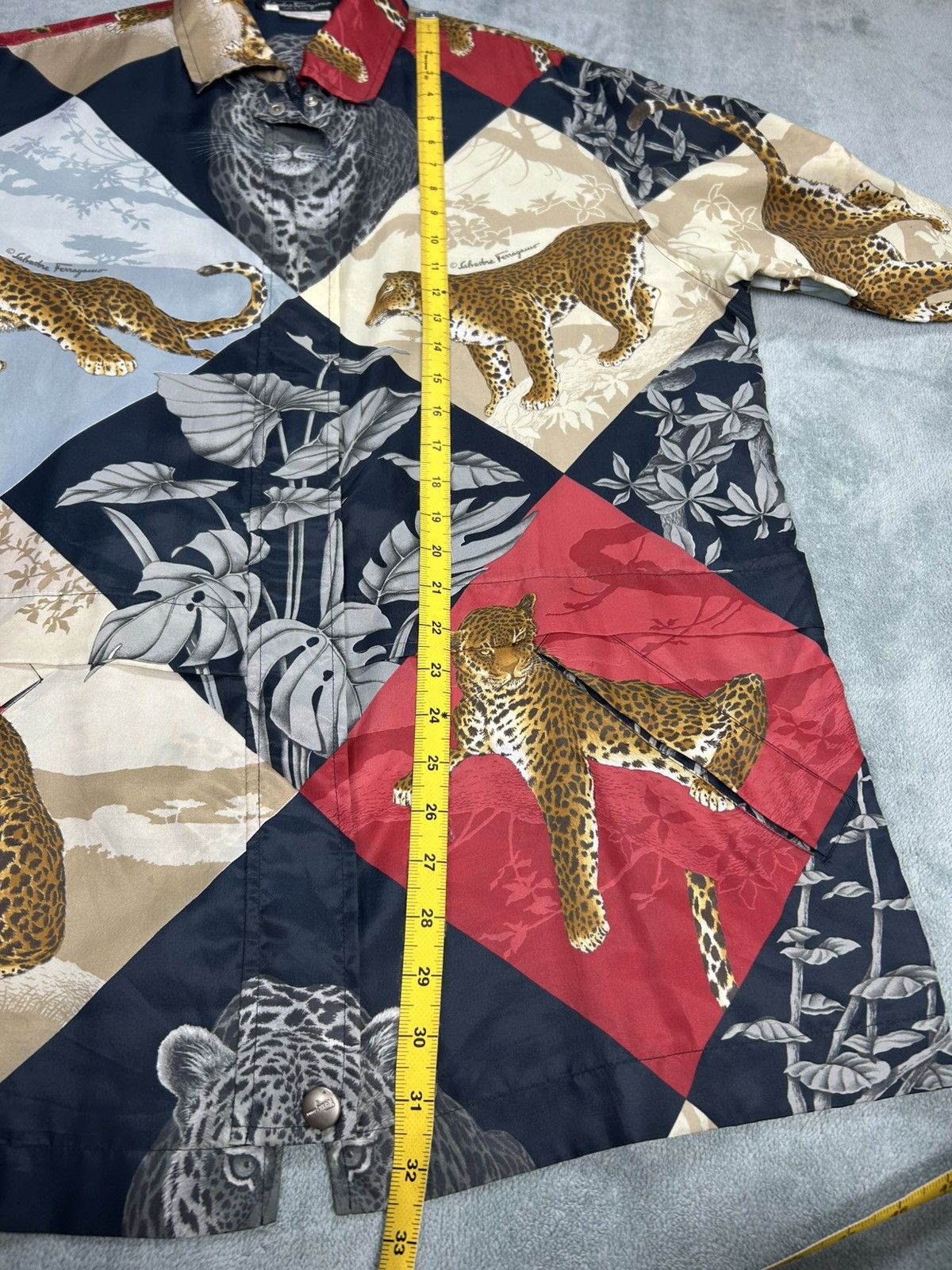 Salvatore Ferragamo Vintage 90’s Salvatore Ferragamo Leopard Print Jacket. J0125 Size US M / EU 48-50 / 2 - 10 Thumbnail